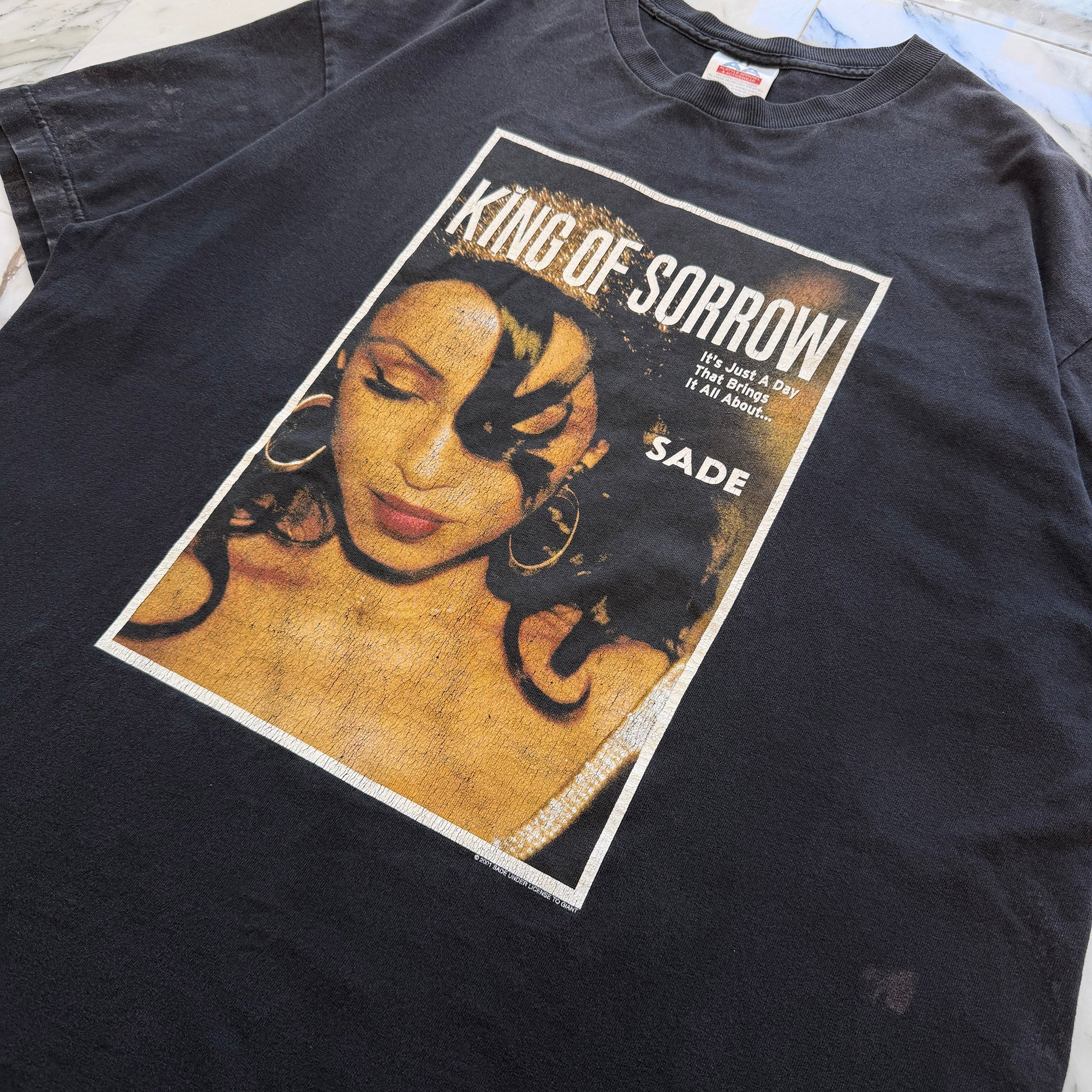 Vintage 00's SADE "King Of Sorrow" 2001 S/S Tee Size XL ヴィンテージ 00's シャーデー "キング・オブ・ソロー" 2001 Tシャツ サイズXL