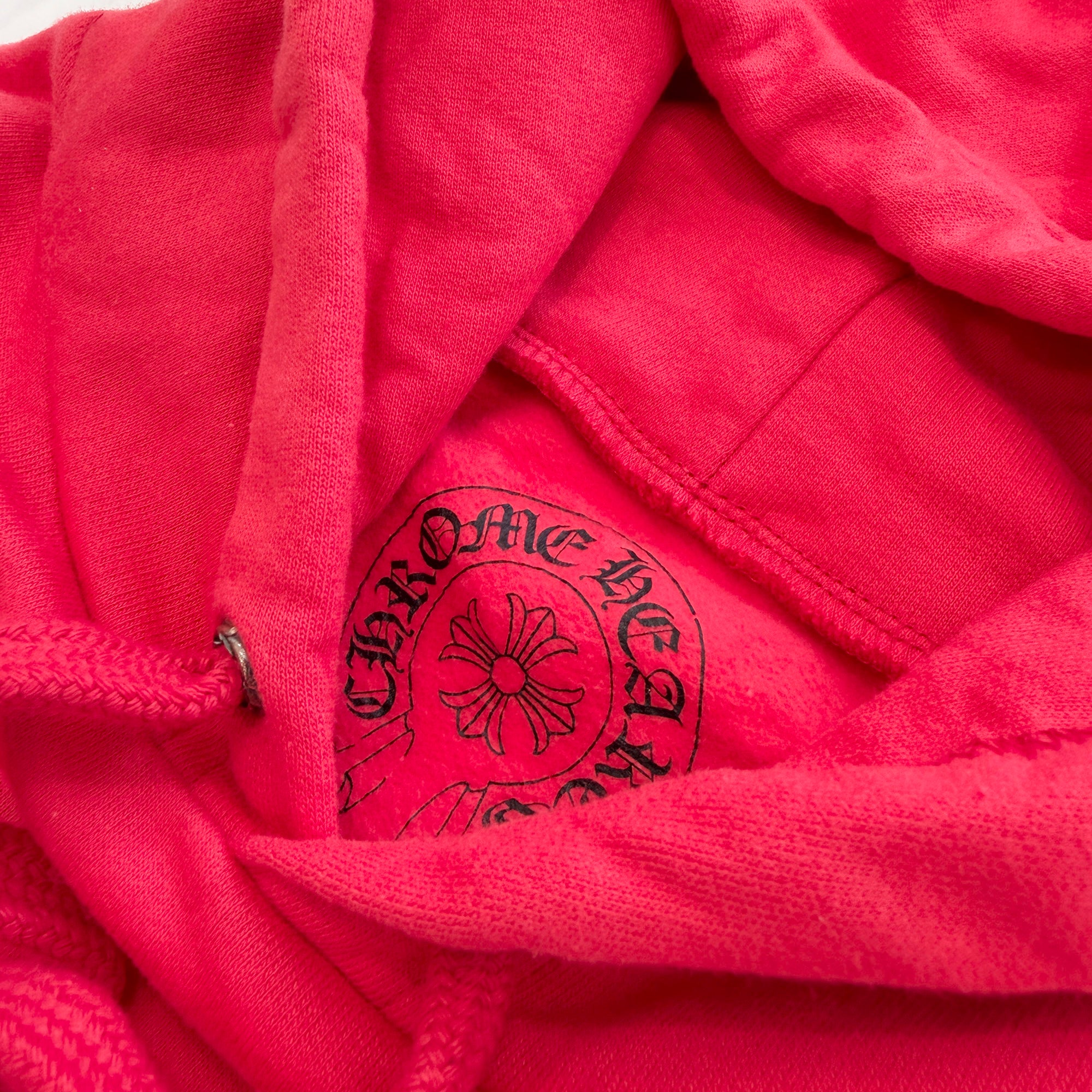 CHROME HEARTS 2025SS Back Scroll Label Logo Pullover Hoodie Size L クロムハーツ バックスクロールラベルロゴ プルオーバーフーディー サイズL