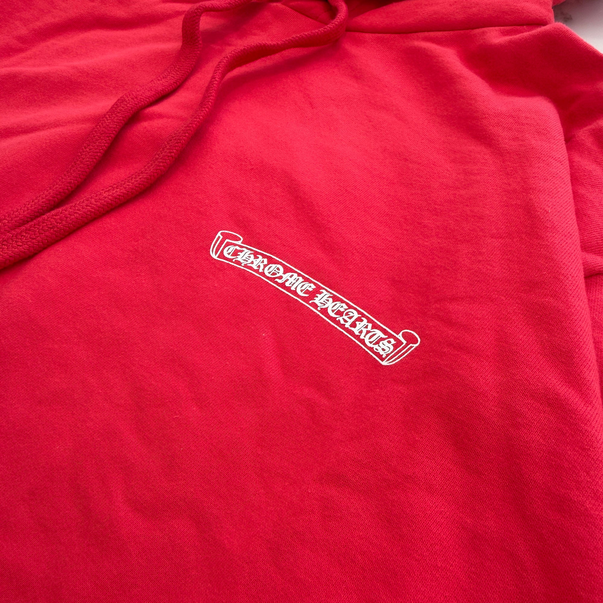 CHROME HEARTS 2025SS Back Scroll Label Logo Pullover Hoodie Size L クロムハーツ バックスクロールラベルロゴ プルオーバーフーディー サイズL