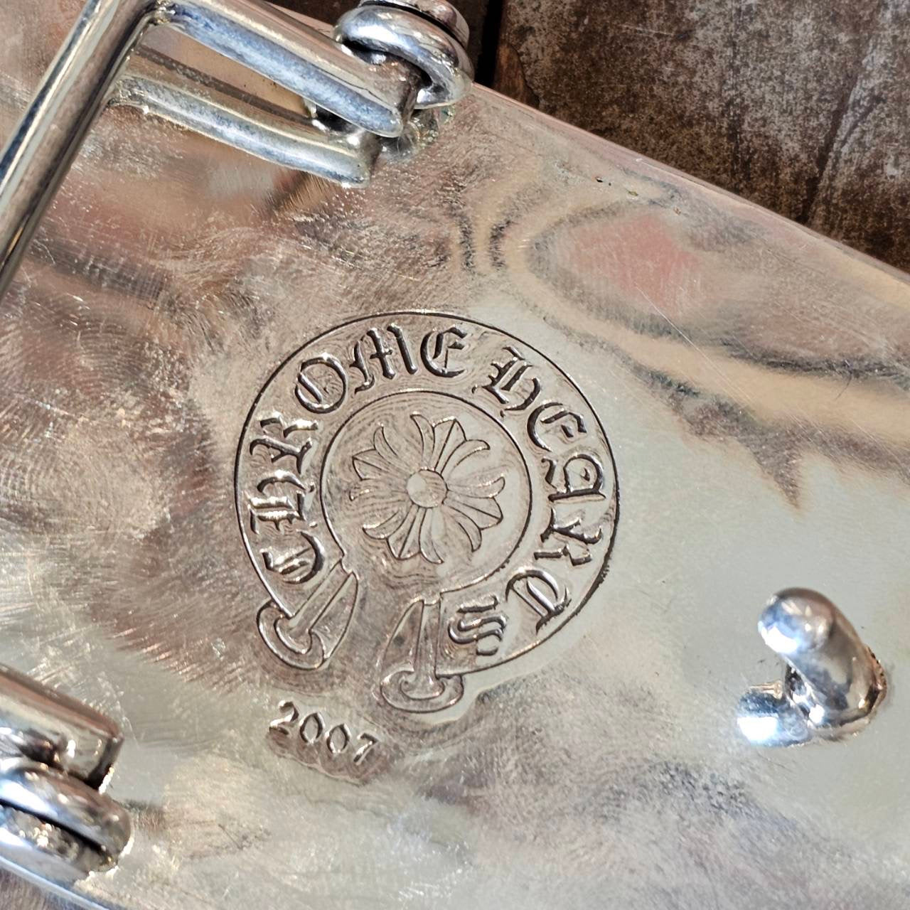 CHROME HEARTS FLERKNEE Silver Buckle クロムハーツ フレアニー シルバー バックル