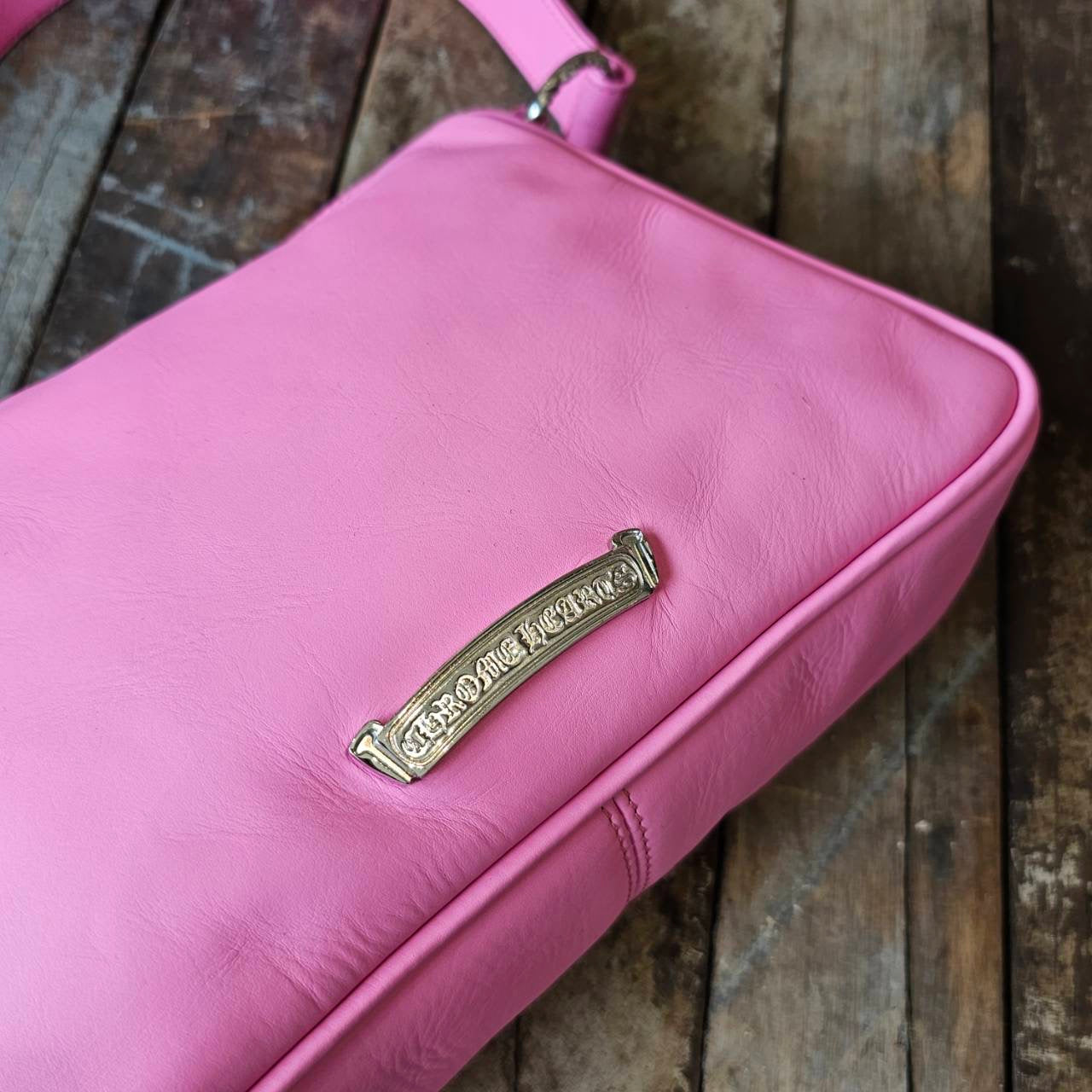 CHROME HEARTS CHICKEN NUGGET Small Leather Shoulder Bag クロムハーツ チキンナゲット スモールレザー ショルダーバッグ