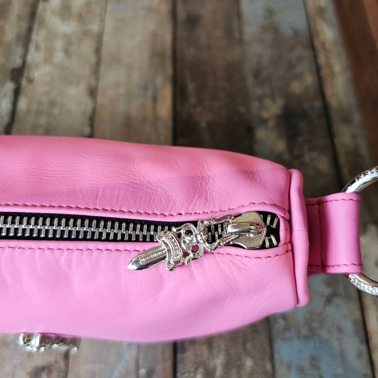 CHROME HEARTS CHICKEN NUGGET Small Leather Shoulder Bag クロムハーツ チキンナゲット スモールレザー ショルダーバッグ