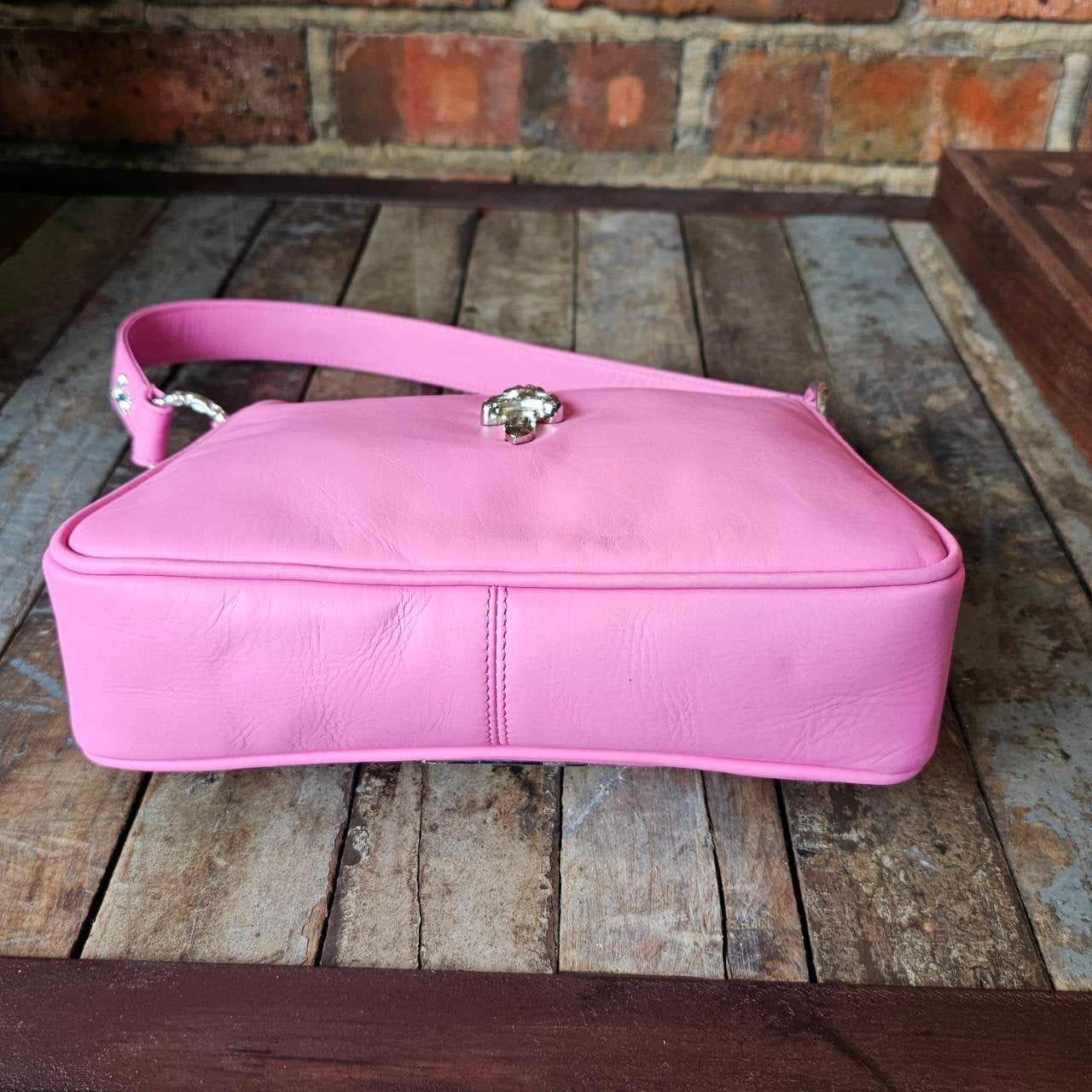 CHROME HEARTS CHICKEN NUGGET Small Leather Shoulder Bag クロムハーツ チキンナゲット スモールレザー ショルダーバッグ