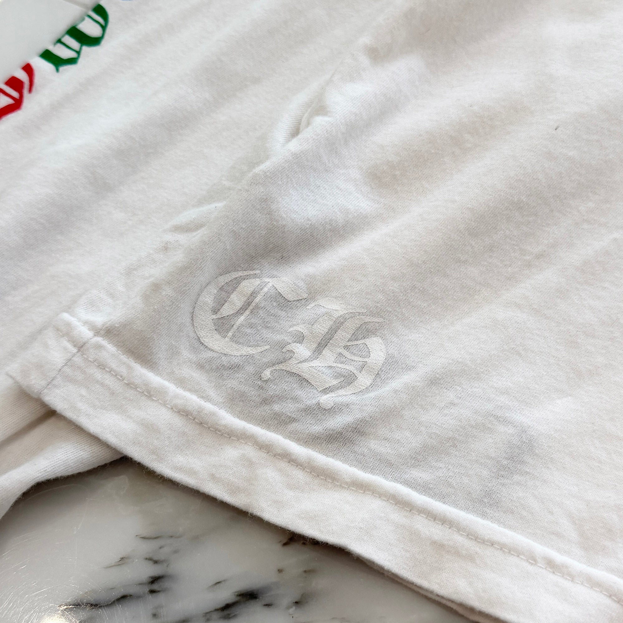 CHROME HEARTS 2021SS MLTCOL CEM CRS Long Sleeve Tee Size XXL クロムハーツ マルチカラー セメタリークロス ロングスリーブTシャツ サイズXXL