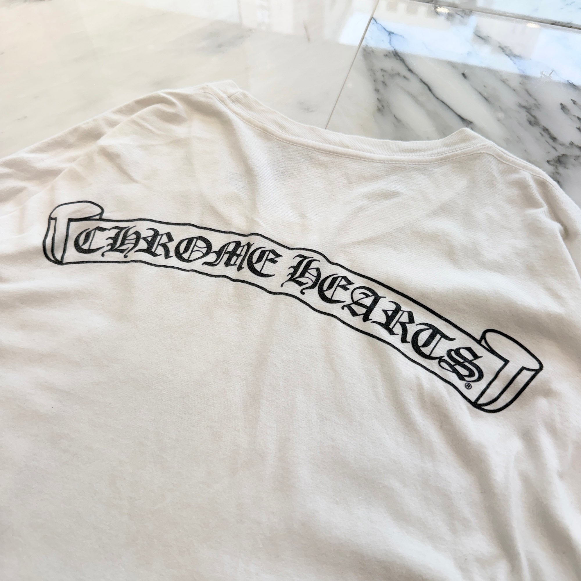 CHROME HEARTS 2021SS MLTCOL CEM CRS Long Sleeve Tee Size XXL クロムハーツ マルチカラー セメタリークロス ロングスリーブTシャツ サイズXXL