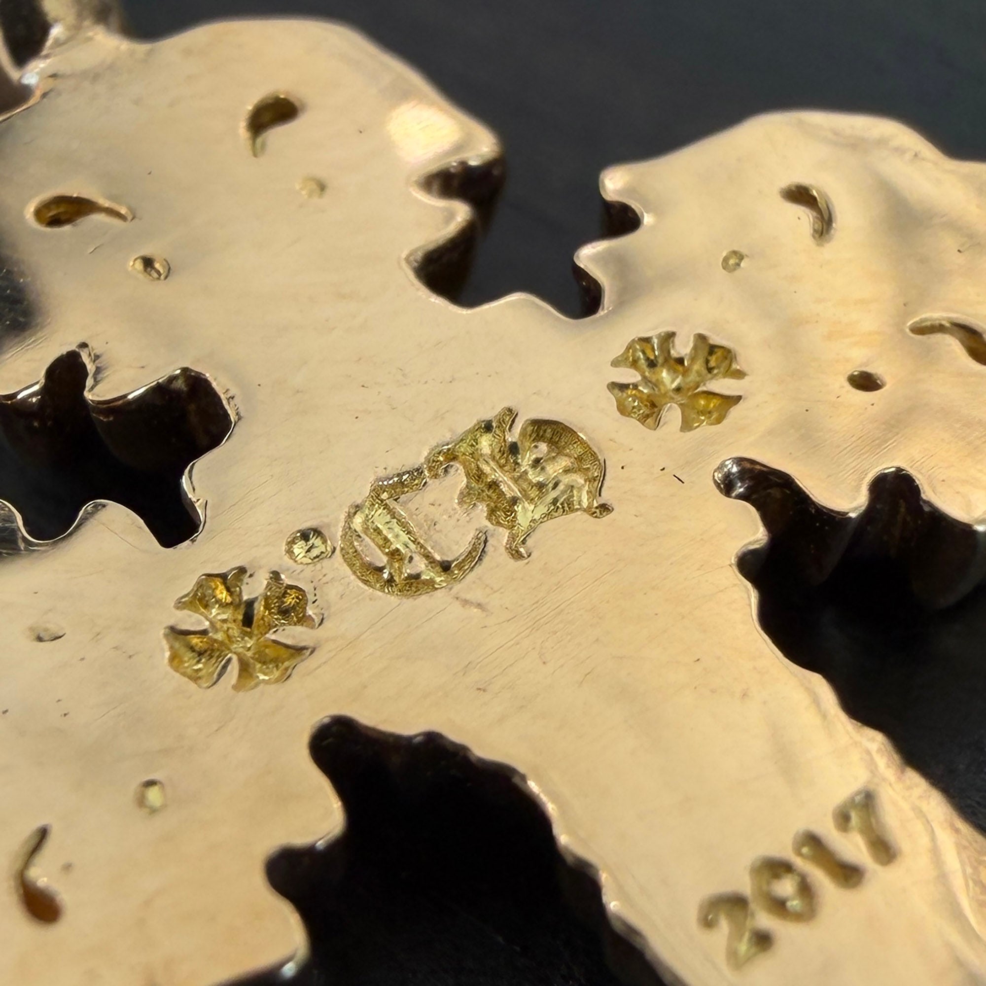 CHROME HEARTS 22K Tiny Filigree Cross Pendent Top クロムハーツ 22K タイニー フィリグリー ペンダント トップ