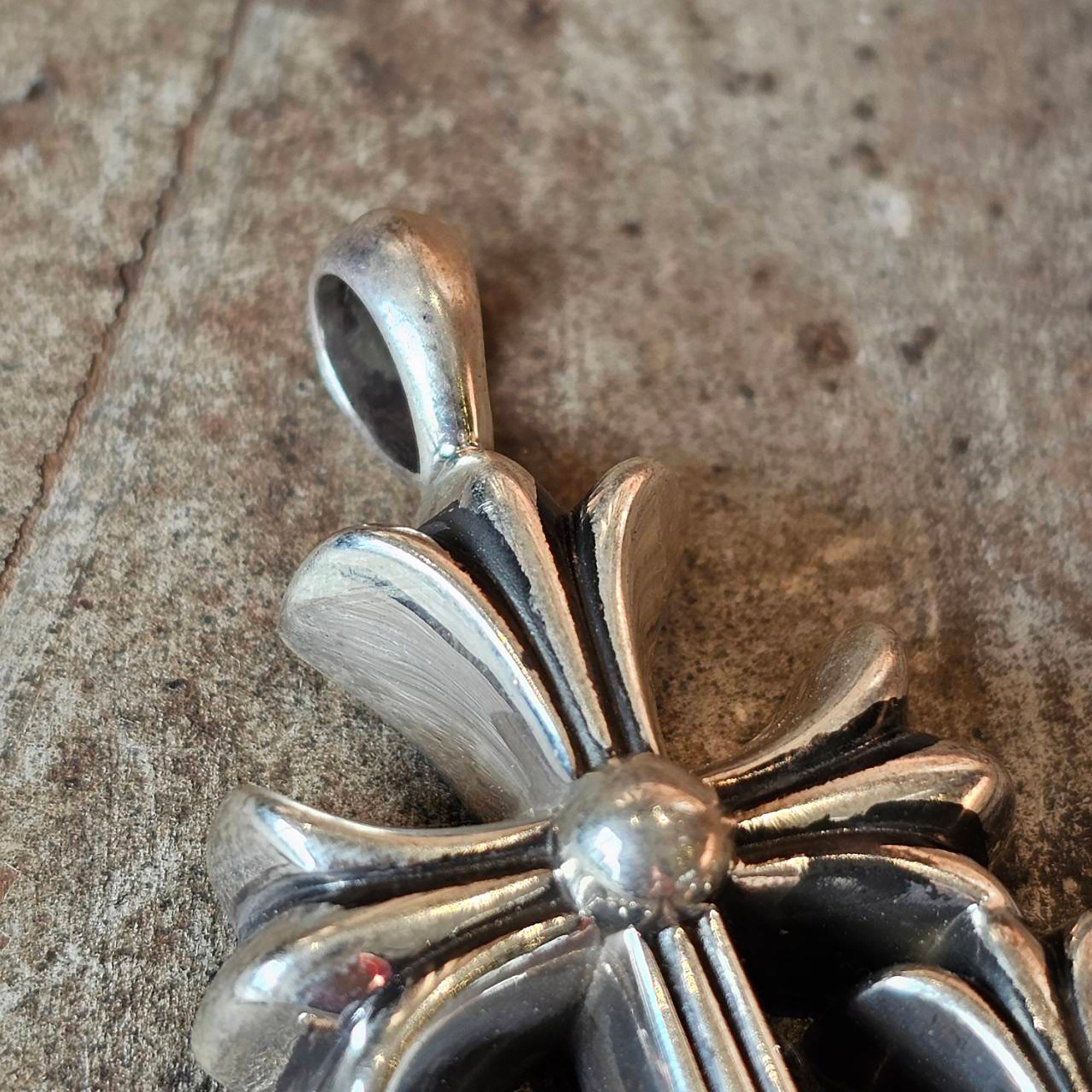CHROME HEARTS Small Triple Cross Pendant Top クロムハーツ スモール