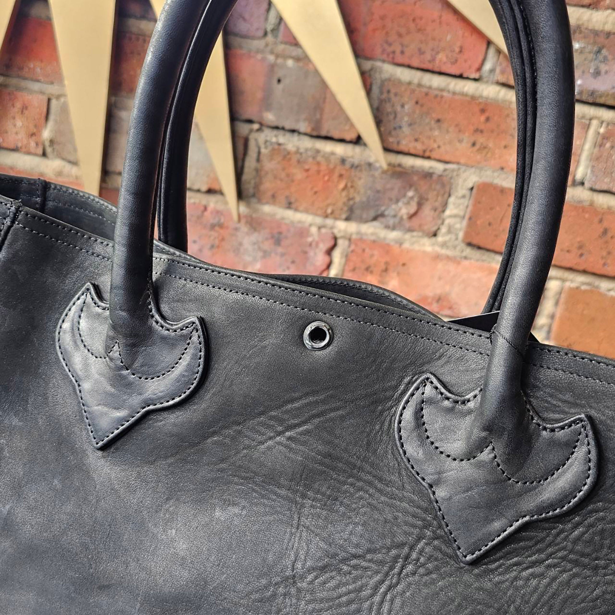 CHROME HEARTS Tokyo Limited AOYAMA 20th Anniversary Nubuck Leather Tote Bag クロムハーツ 東京限定 青山 20周年記念 ヌバックレザートートバッグ
