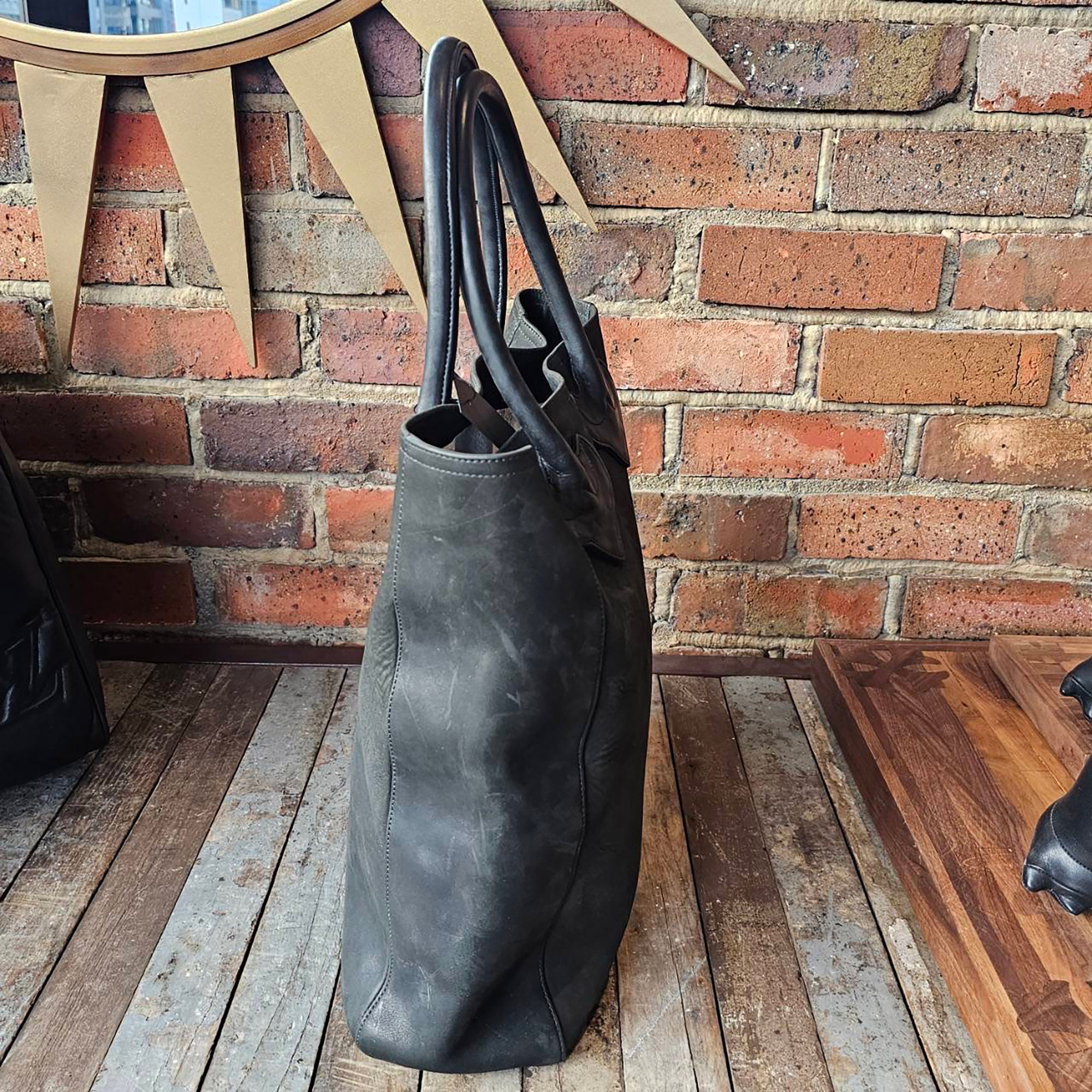 CHROME HEARTS Tokyo Limited AOYAMA 20th Anniversary Nubuck Leather Tote Bag クロムハーツ 東京限定 青山 20周年記念 ヌバックレザートートバッグ