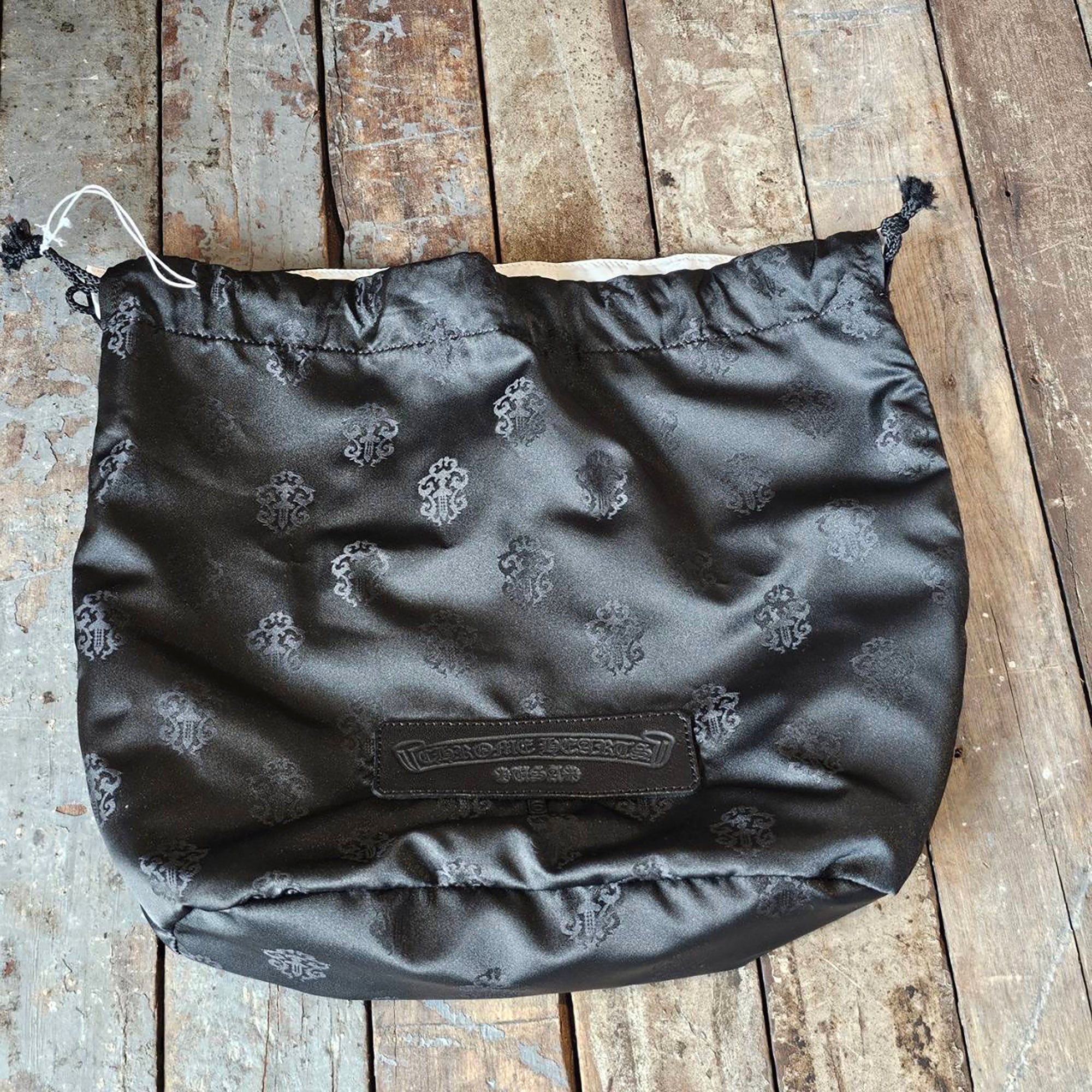 CHROME HEARTS Tiny GYM Cemetery Cross Patch Hand Bag クロムハーツ タイニー ジム セメタリークロスパッチ ハンドバッグ