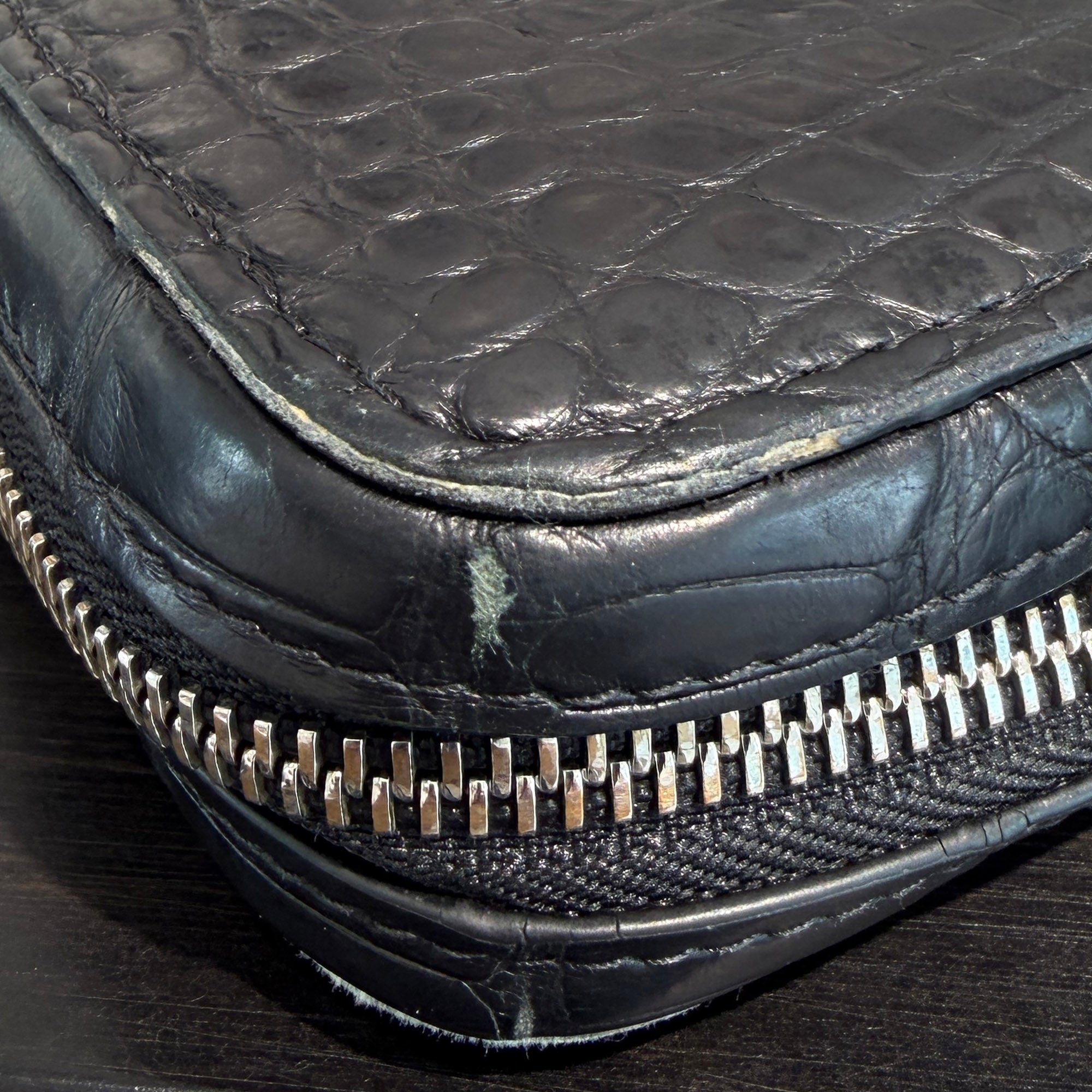 LOUIS VUITTON Zippy XL Crocodile Matte " Noir " N92971 ルイヴィトン ジッピー XL クロコダイル マット "ノワール"