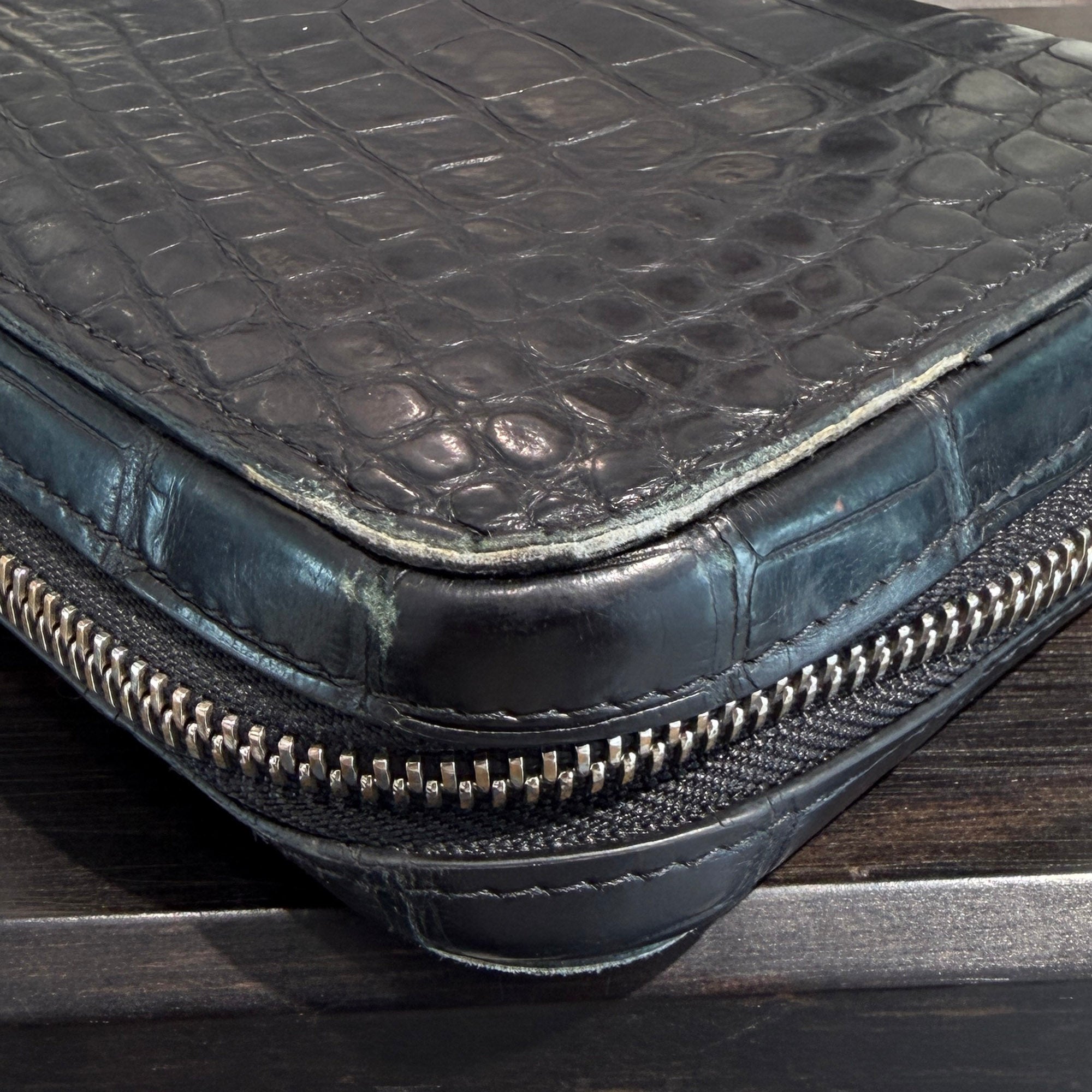 LOUIS VUITTON Zippy XL Crocodile Matte " Noir " N92971 ルイヴィトン ジッピー XL クロコダイル マット "ノワール"