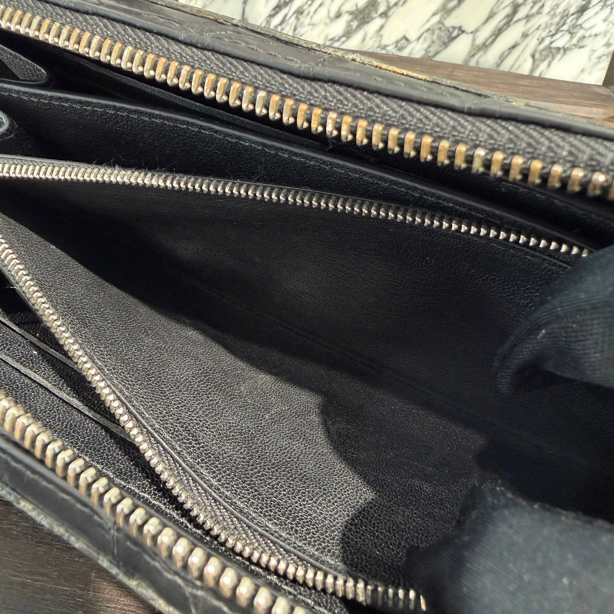 LOUIS VUITTON Zippy XL Crocodile Matte " Noir " N92971 ルイヴィトン ジッピー XL クロコダイル マット "ノワール"