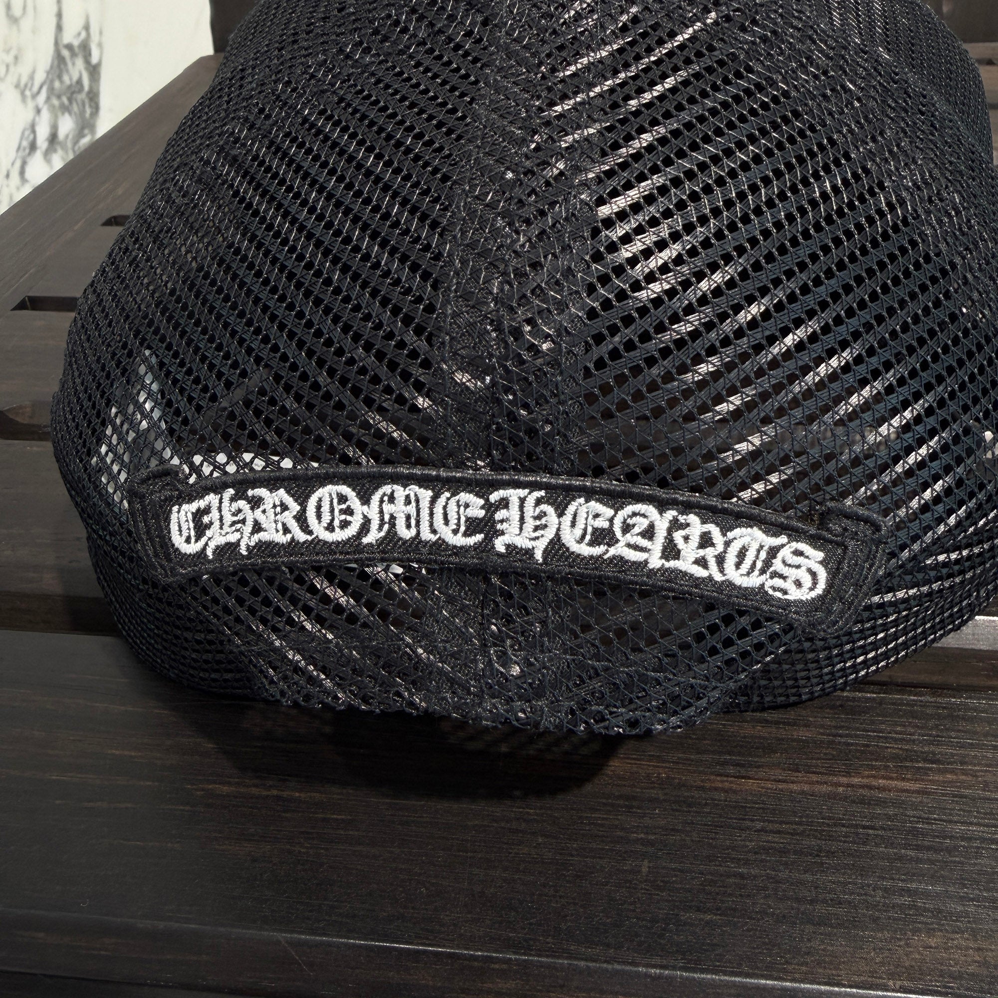 CHROME HEARTS Triple Cross Patch Trucker Cap Size ONE SIZE (51-61) クロムハーツ トリプルクロスパッチ トラッカーキャップ サイズONE SIZE (51-61)