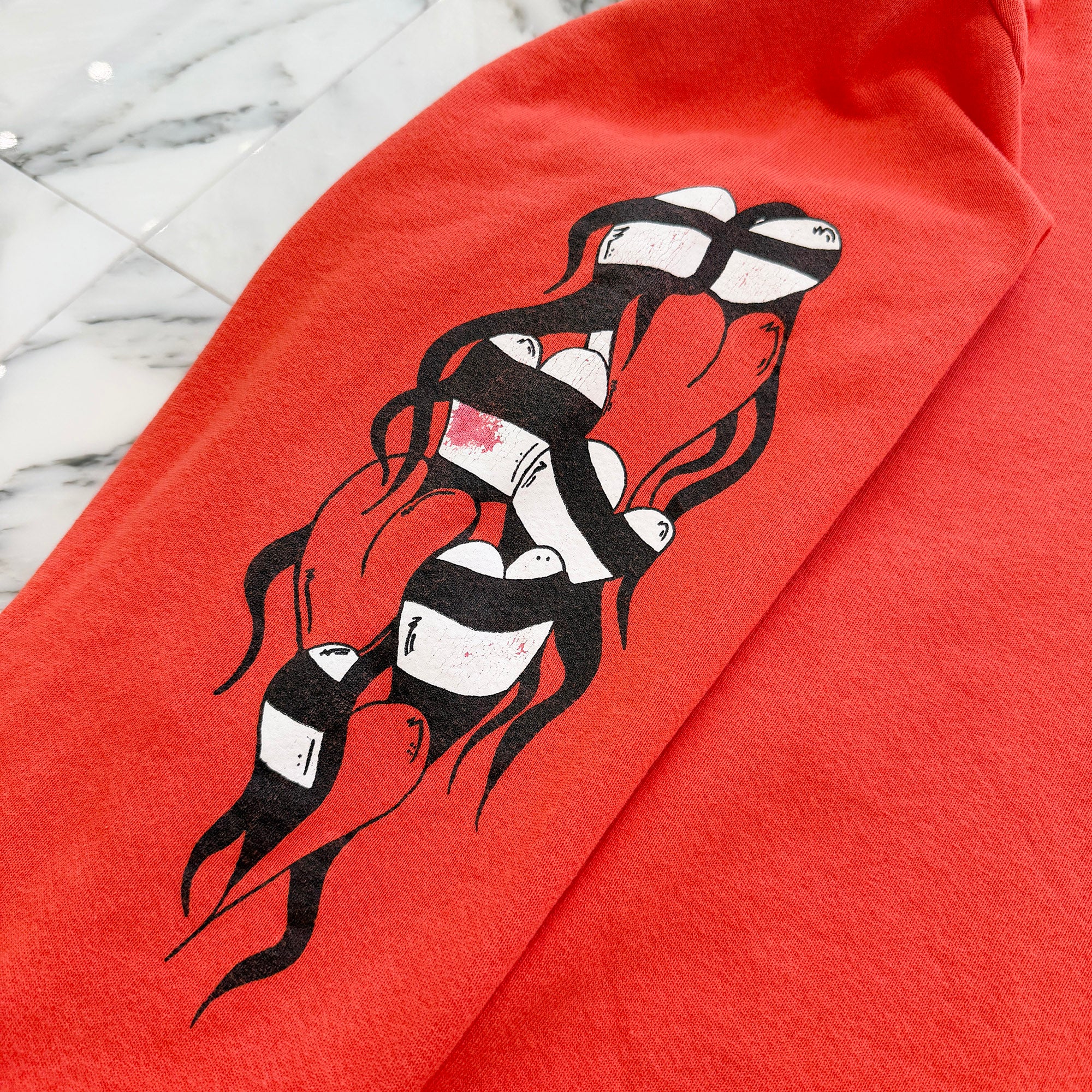 CHROME HEARTS×MATTY BOY 2023SS Sadistic Lipstick Sweatshirt Size L クロムハーツ×マッティボーイ サディスティックリップスティック クルーネックスウェットシャツ サイズL