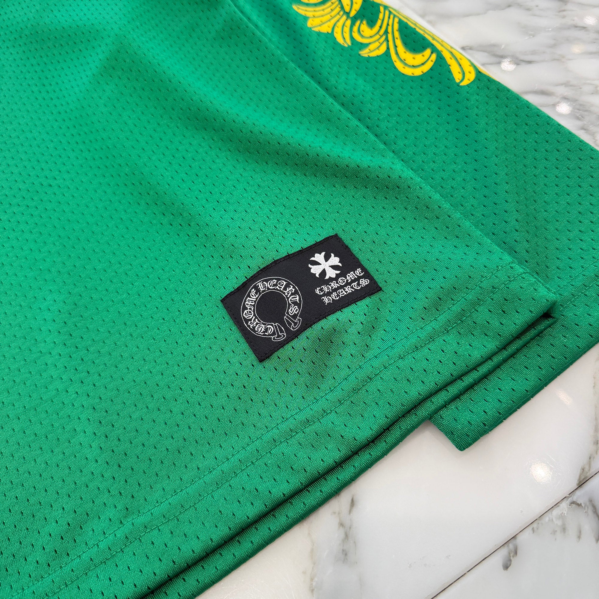 CHROME HEARTS Mesh Warm Up Jersey Size M クロムハーツ メッシュウォームアップジャージー サイズM