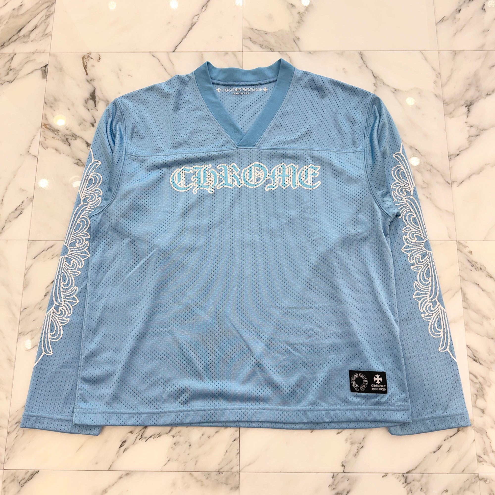 CHROME HEARTS 2024SS Mesh Warm Up Jersey Size M クロムハーツ メッシュウォームアップジャージーサイズM
