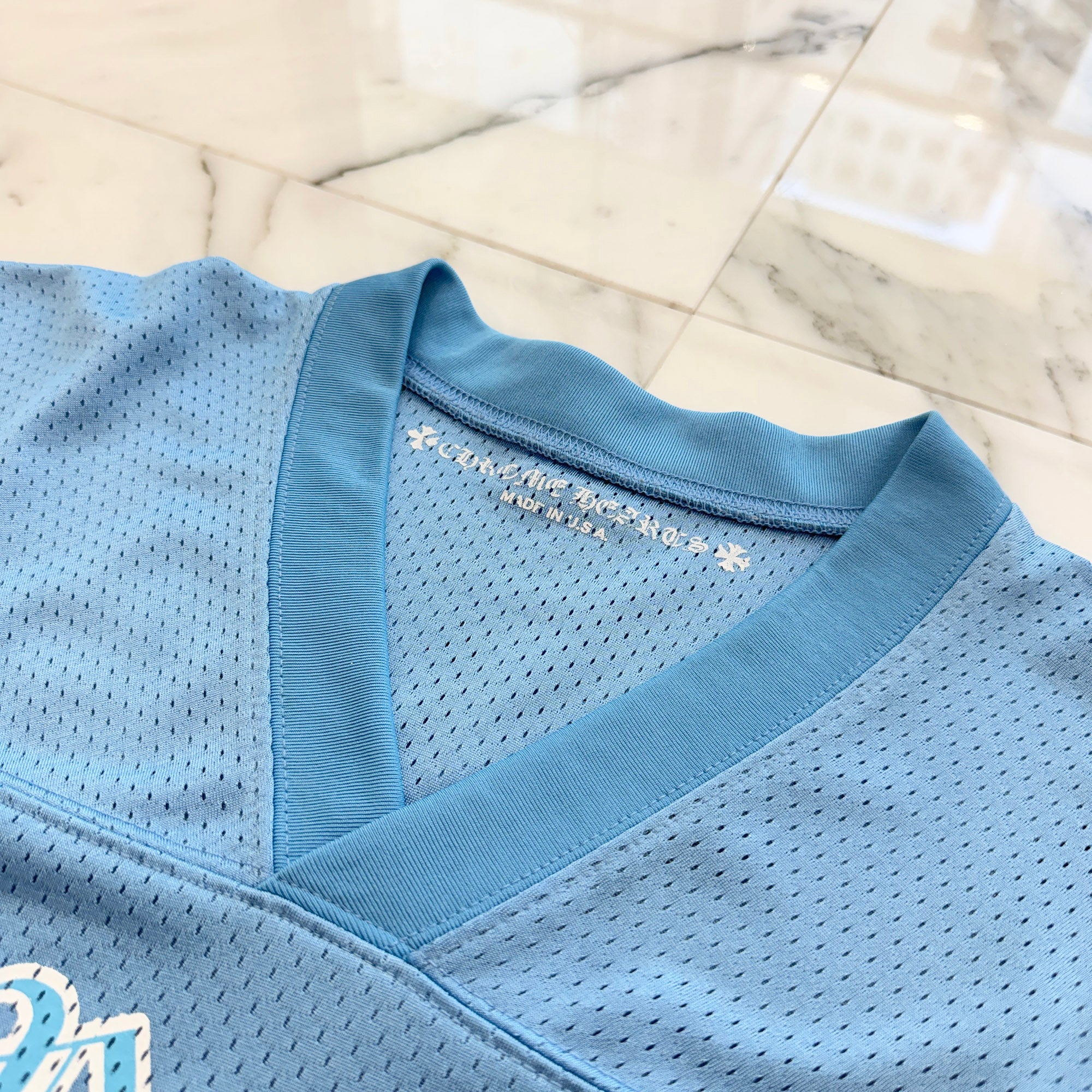 CHROME HEARTS 2024SS Mesh Warm Up Jersey Size M クロムハーツ メッシュウォームアップジャージーサイズM