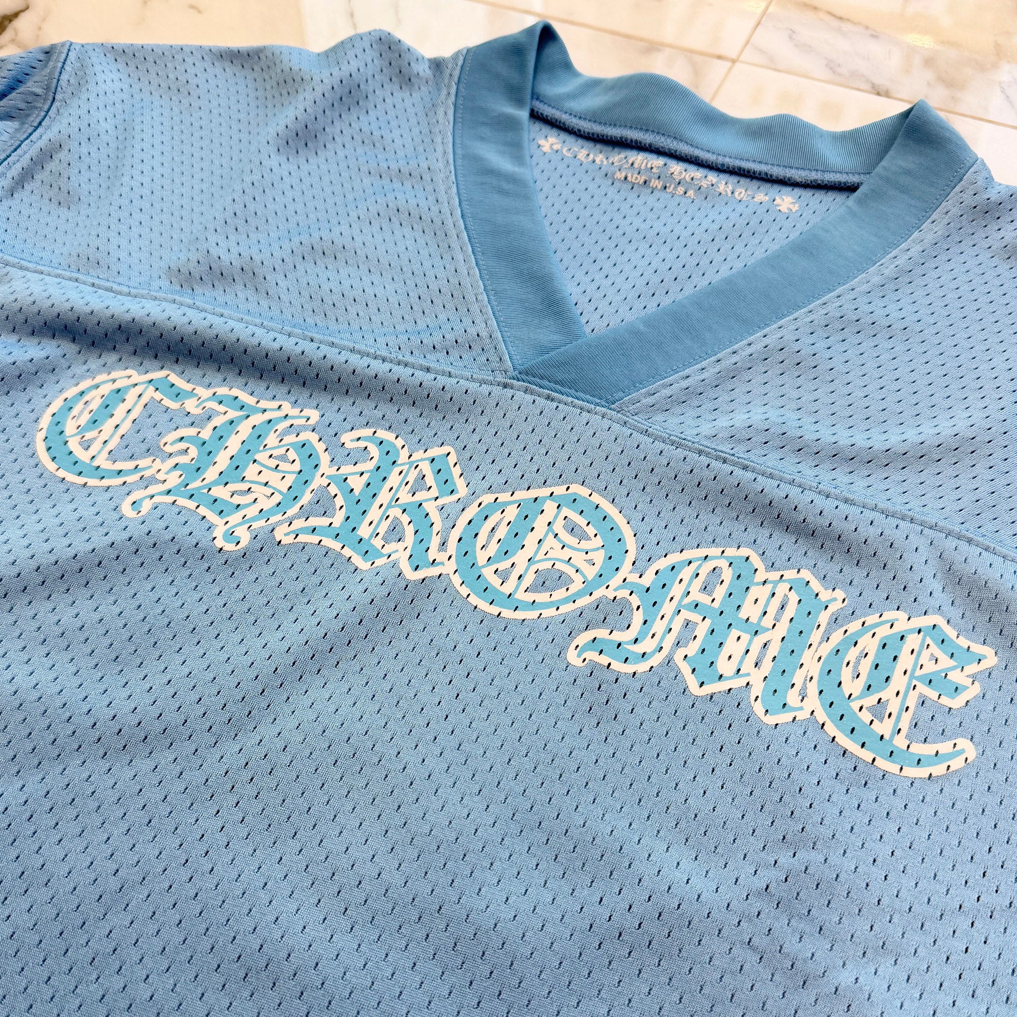 CHROME HEARTS 2024SS Mesh Warm Up Jersey Size M クロムハーツ メッシュウォームアップジャージーサイズM
