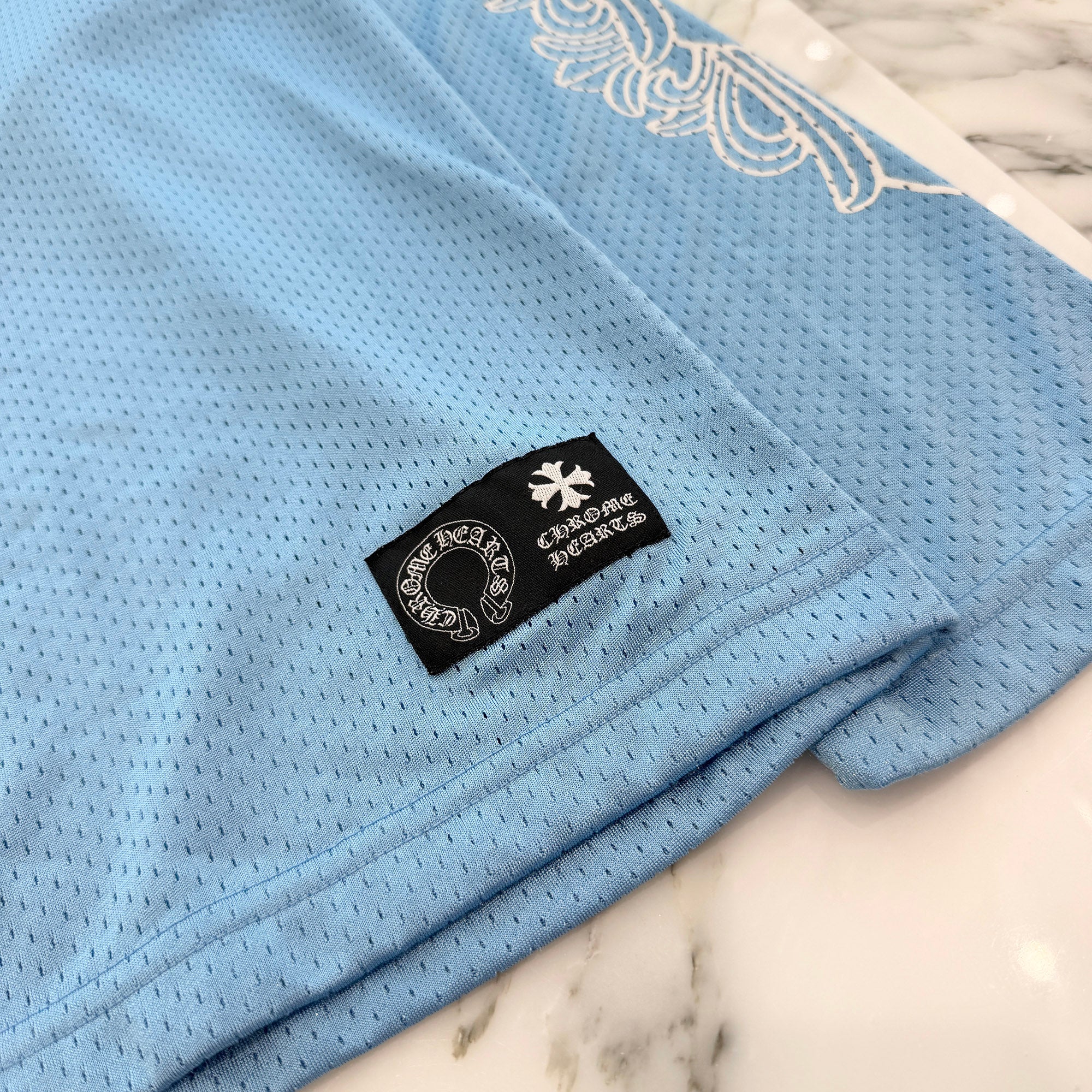CHROME HEARTS 2024SS Mesh Warm Up Jersey Size M クロムハーツ メッシュウォームアップジャージーサイズM