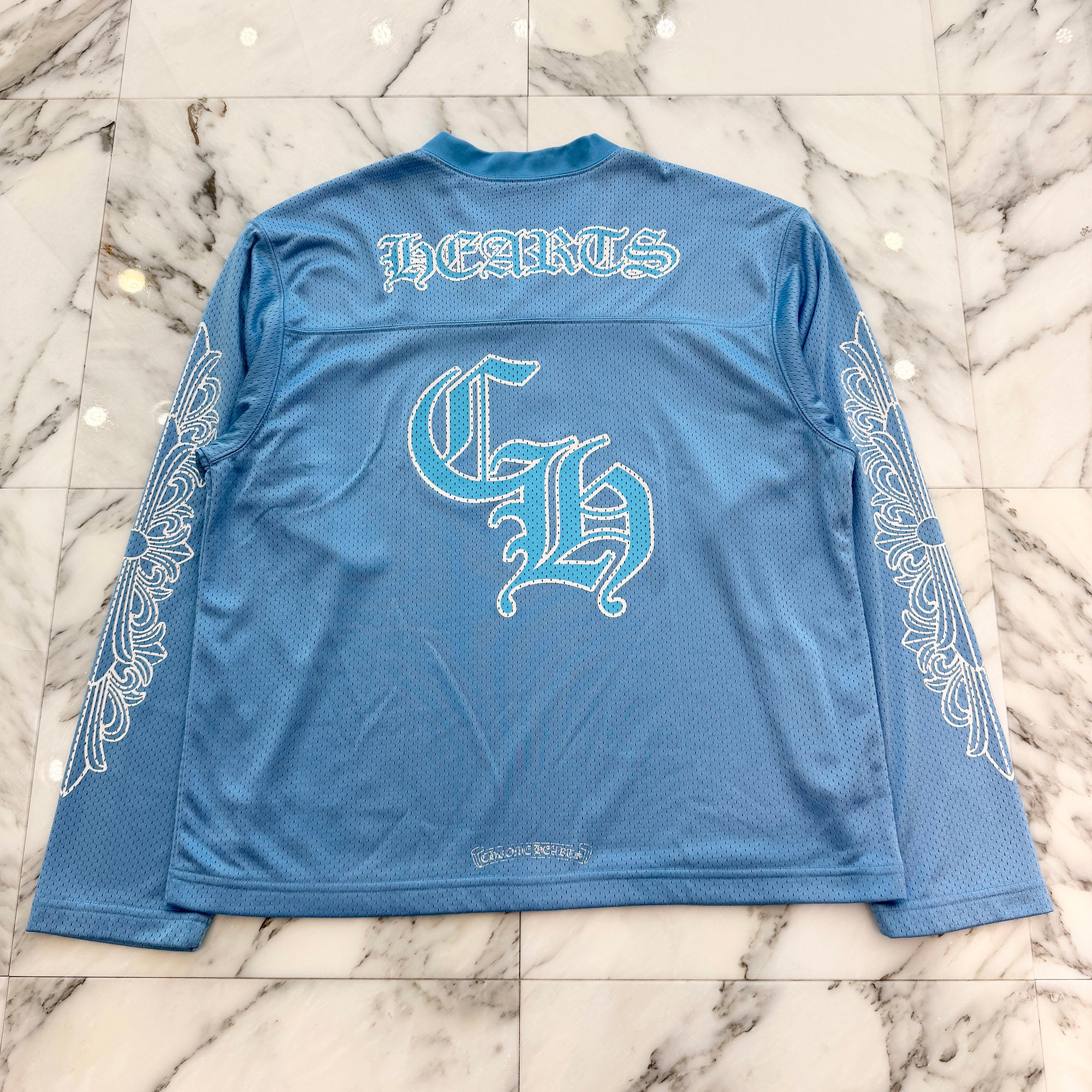 CHROME HEARTS 2024SS Mesh Warm Up Jersey Size M クロムハーツ メッシュウォームアップジャージーサイズM