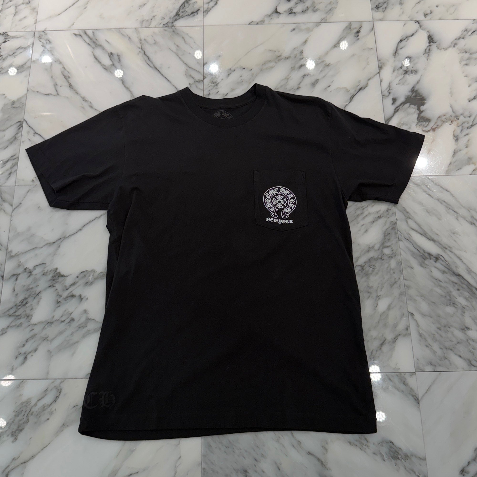 CHROME HEARTS NEW YORK Limited Horseshoe Tee Size L クロムハーツ ニューヨーク限定 ホースシュー Tシャツ サイズL