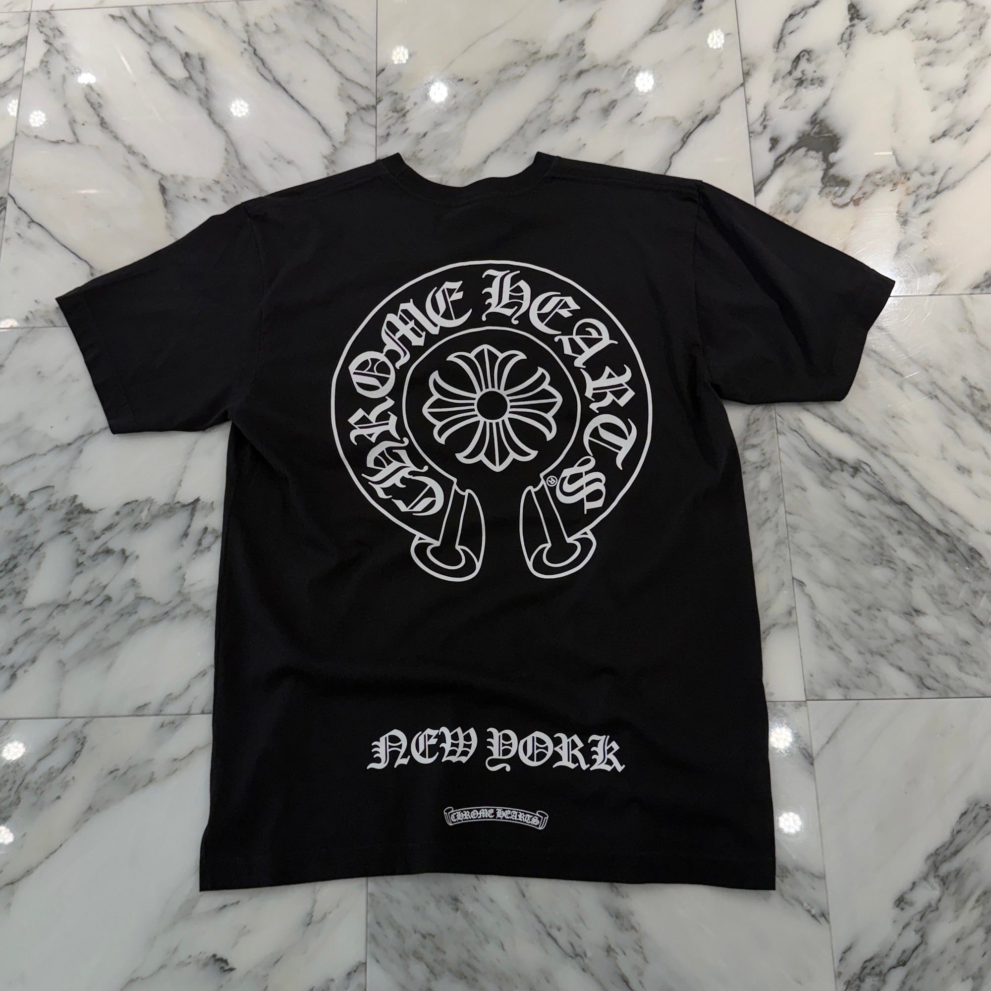 CHROME HEARTS NEW YORK Limited Horseshoe Tee Size L クロムハーツ ニューヨーク限定 ホースシュー Tシャツ サイズL