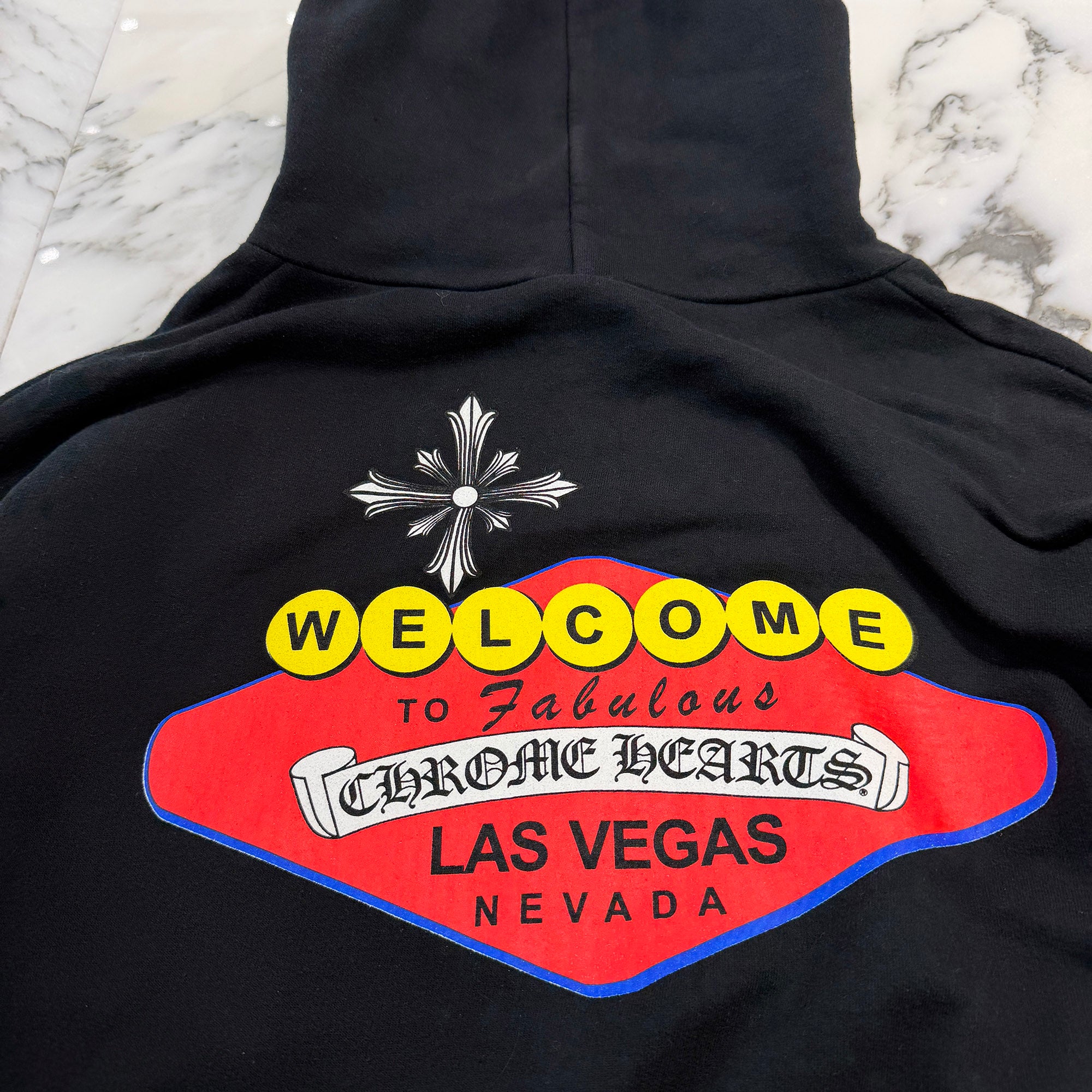 CHROME HEARTS Las Vegas Limited Pullover Hoodie Size L クロムハーツ ラスベガス限定 プルオーバーフーディ サイズL
