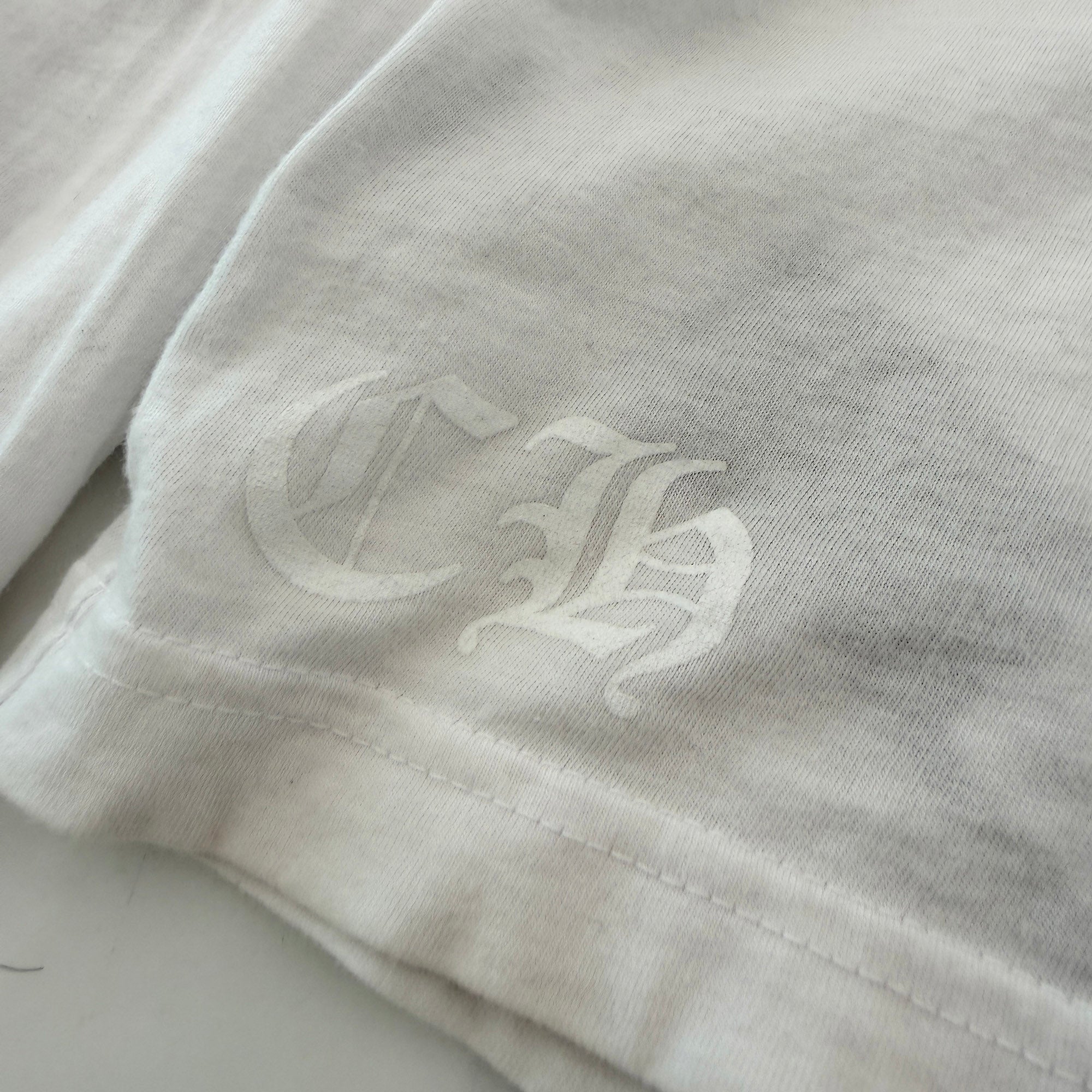 CHROME HEARTS 2025SS Floral Cross Horseshoe Long Sleeve Tee Size L クロムハーツ フローラルクロス ホースシュー ロングスリーブTシャツ サイズL