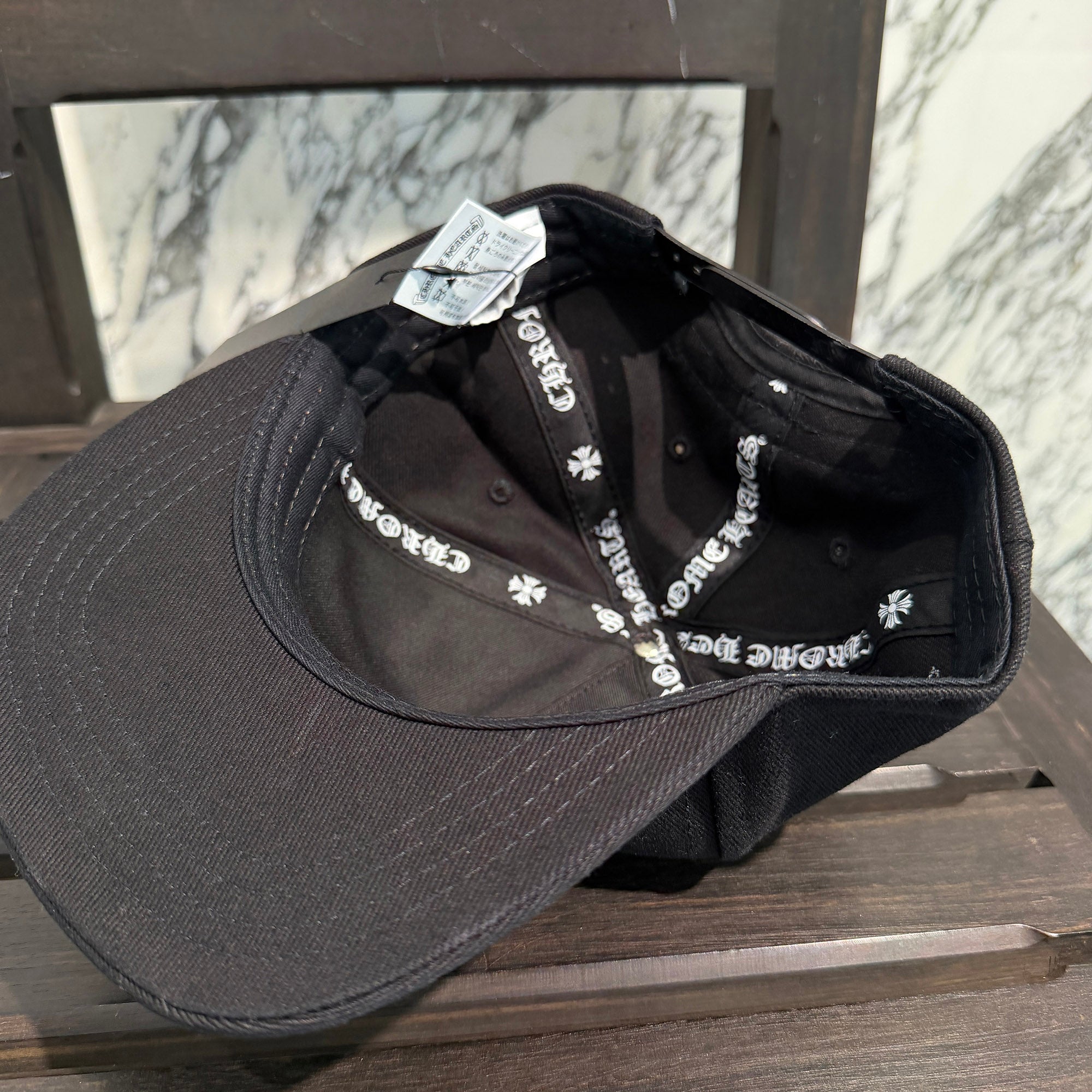 CHROME HEARTS CH Plus Horseshoe Embroidery Baseball Cap Size ONE SIZE (51-61) クロムハーツ CHプラス ホースシュー 刺繍 ベースボールキャップ サイズONE SIZE (51-61)