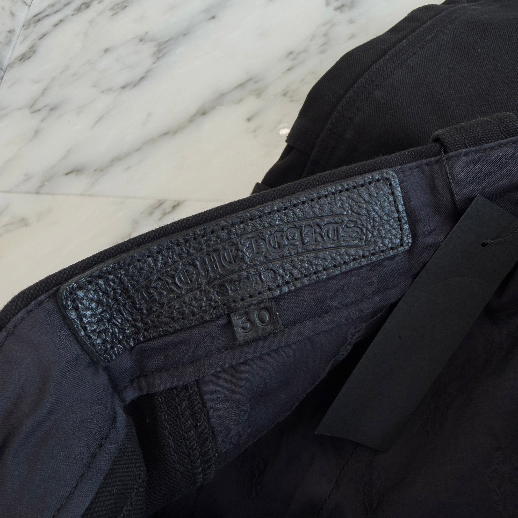 CHROME HEARTS Carpenter Cross Ball Button Denim Pants Size 30 クロムハーツ カーペンター クロスボールボタン デニムパンツ サイズ30