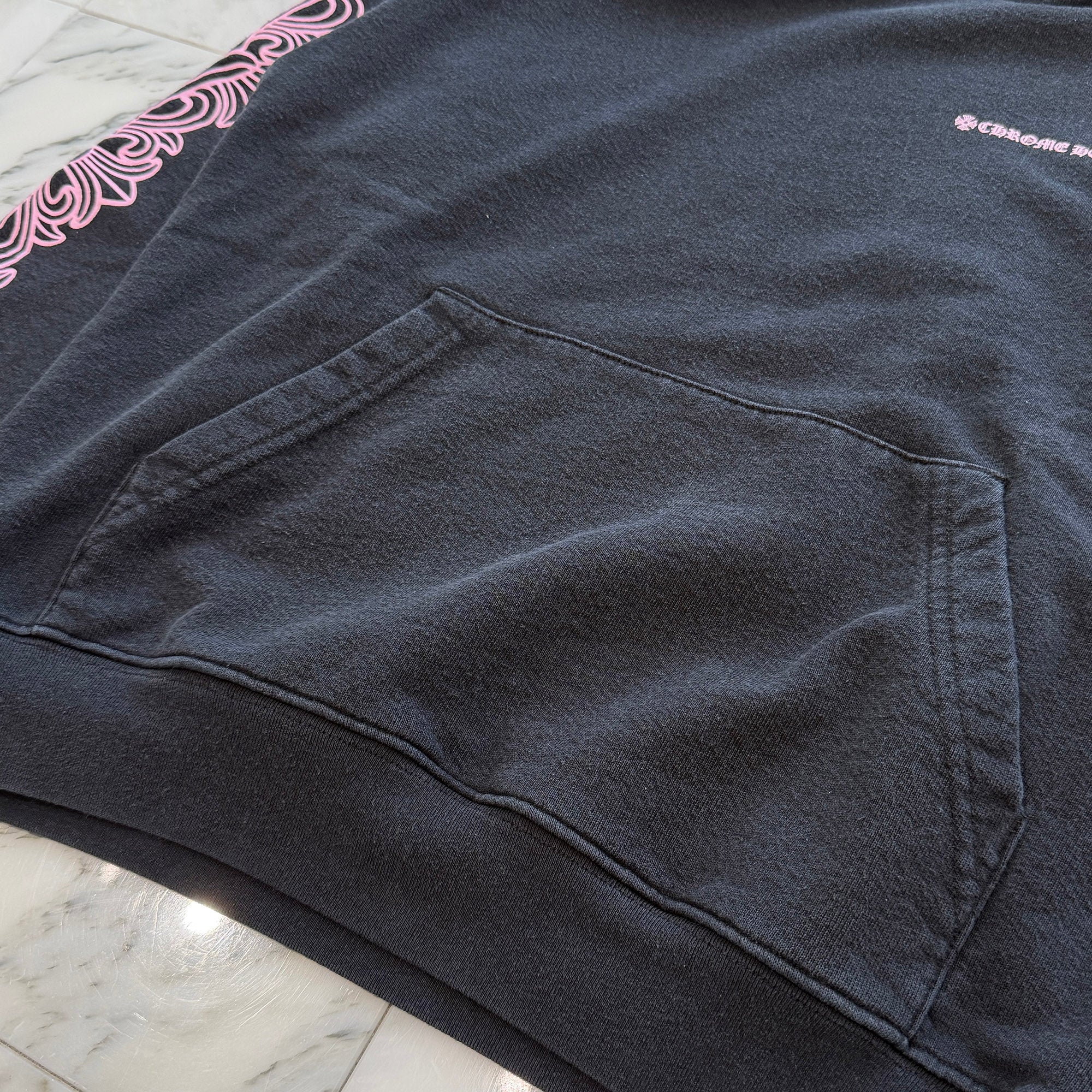 CHROME HEARTS × MATTY BOY Floral Cross USA Arch Logo Pullover Hoodie Size M クロムハーツ × マッティボーイ フローラルクロス USA アーチロゴ プルオーバーフーディー サイズM