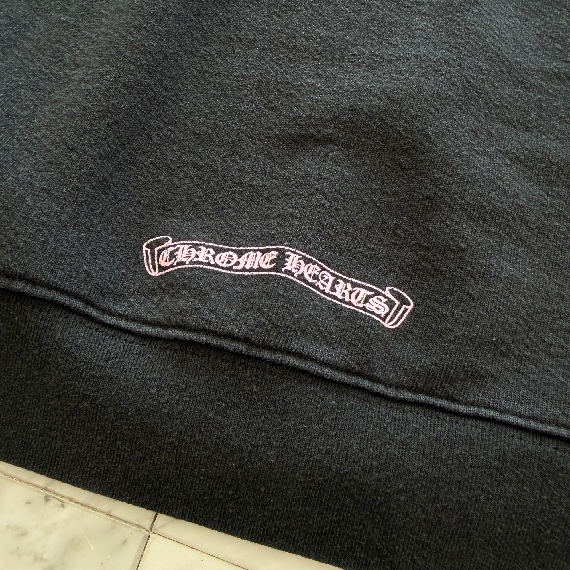 CHROME HEARTS × MATTY BOY Floral Cross USA Arch Logo Pullover Hoodie Size M クロムハーツ × マッティボーイ フローラルクロス USA アーチロゴ プルオーバーフーディー サイズM