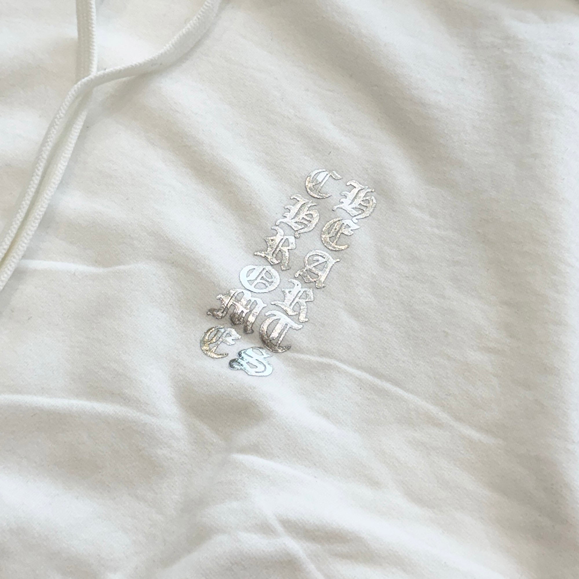 CHROME HEARTS ONLINE Limited Vertical Logo Pullover Hoodie Size M クロムハーツ オンライン限定 バーティカルロゴ プルオーバーフーディー サイズM