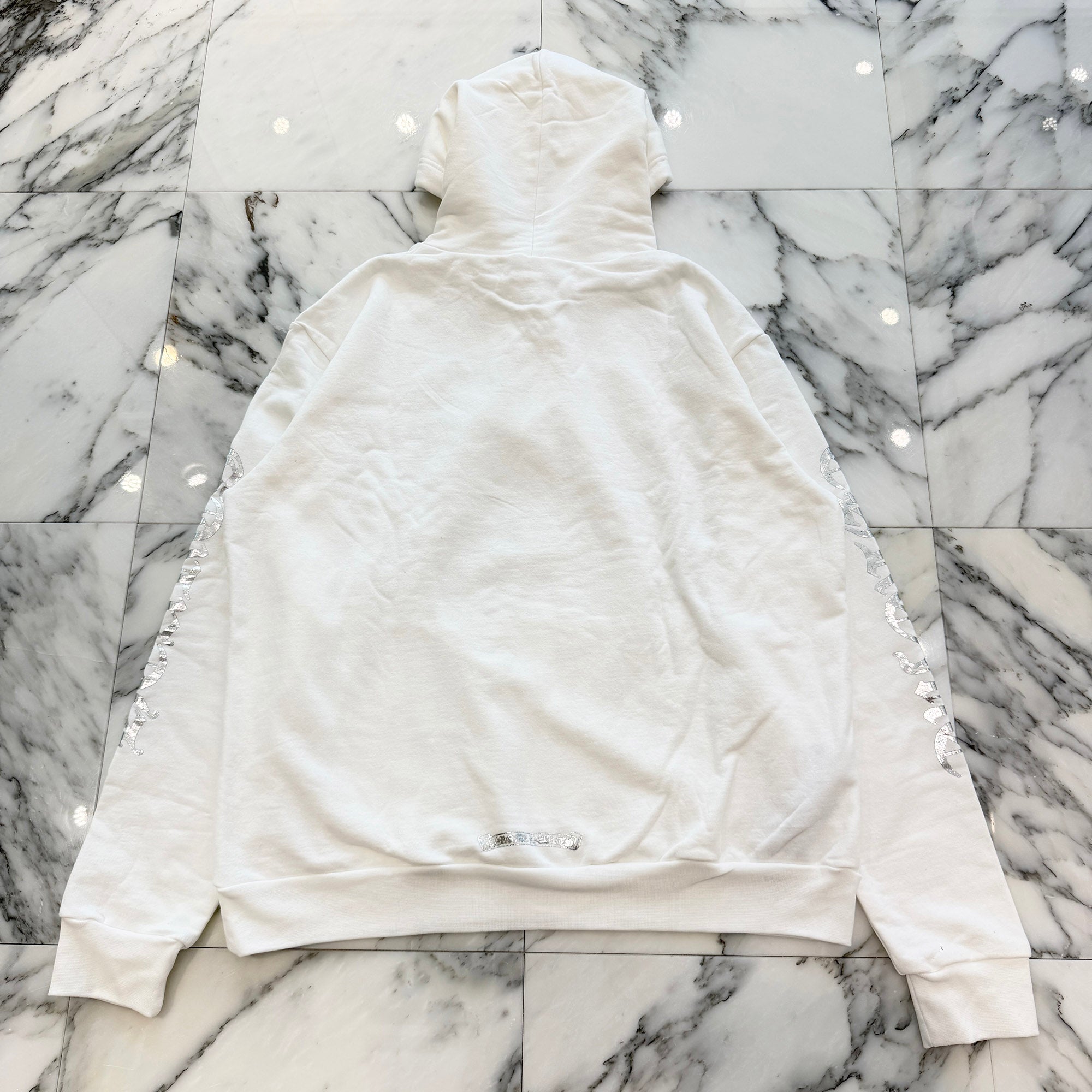 CHROME HEARTS ONLINE Limited Vertical Logo Pullover Hoodie Size M クロムハーツ オンライン限定 バーティカルロゴ プルオーバーフーディー サイズM