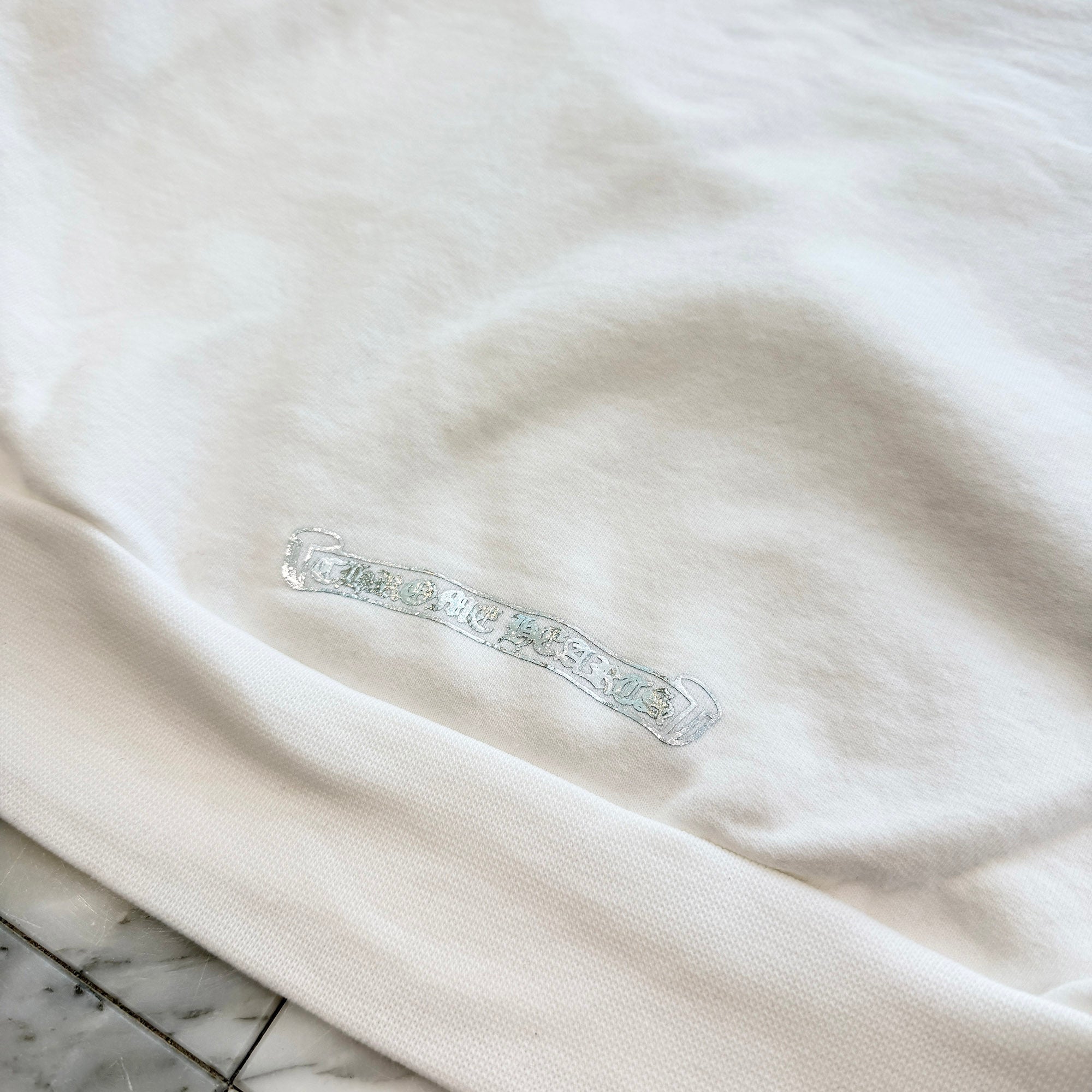 CHROME HEARTS ONLINE Limited Vertical Logo Pullover Hoodie Size M クロムハーツ オンライン限定 バーティカルロゴ プルオーバーフーディー サイズM