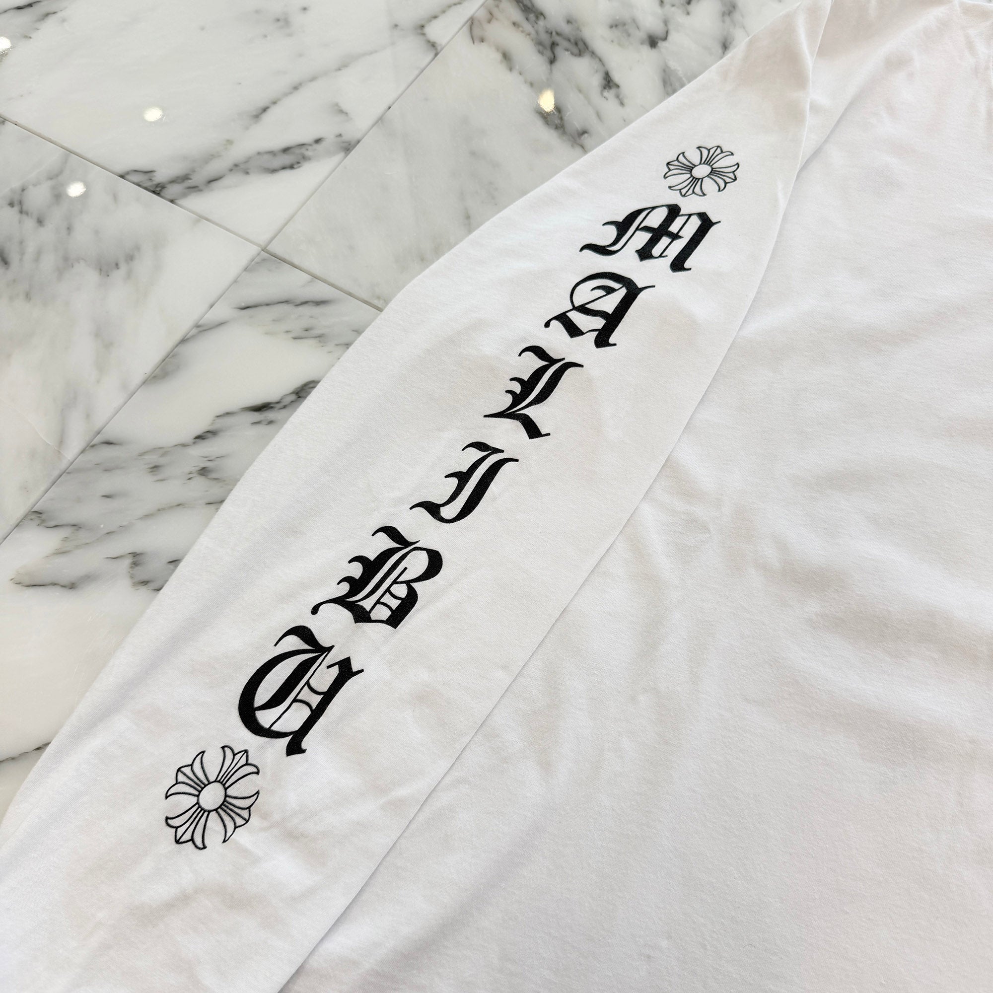 CHROME HEARTS MALIBU Limited Star Horseshoe Long Sleeve Tee Size M クロムハーツ マリブ限定 スターホースシュー ロングスリーブTシャツ サイズM