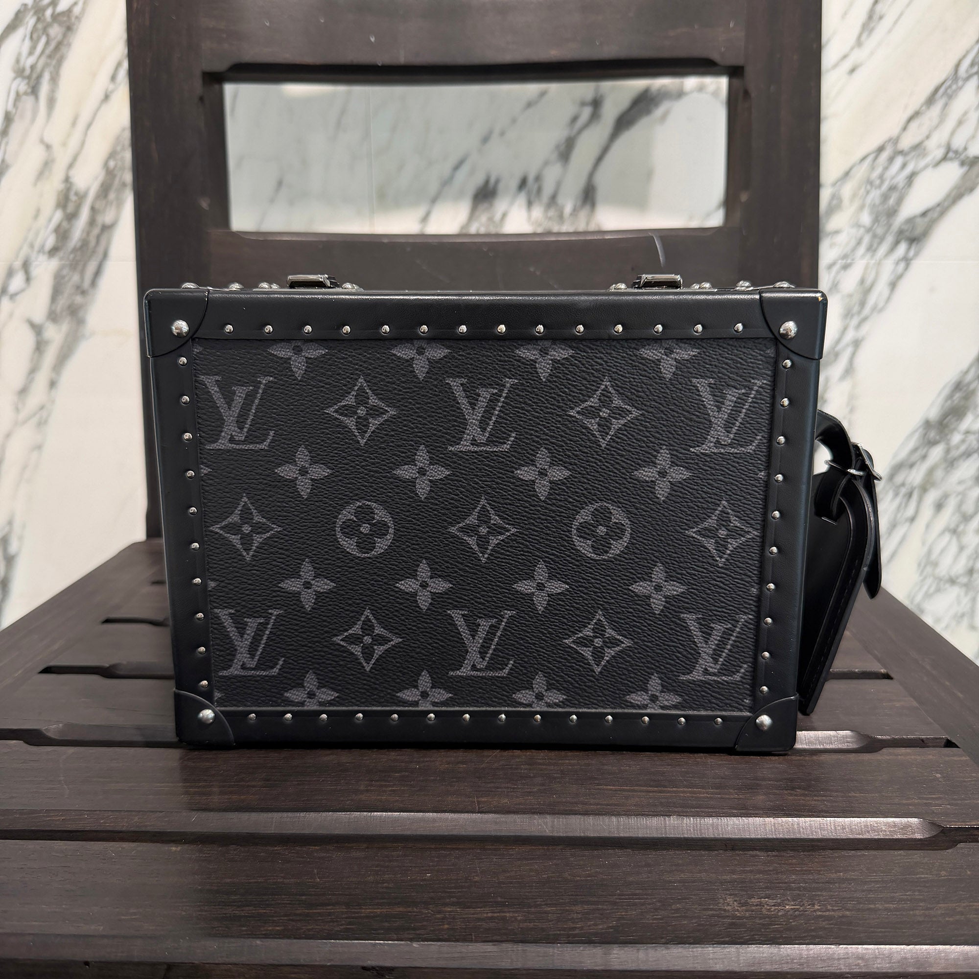 LOUIS VUITTON 2020SS Clutch Box "Monogram Eclipse" M20251 ルイヴィトン クラッチ・ボックス "モノグラム･エクリプス"