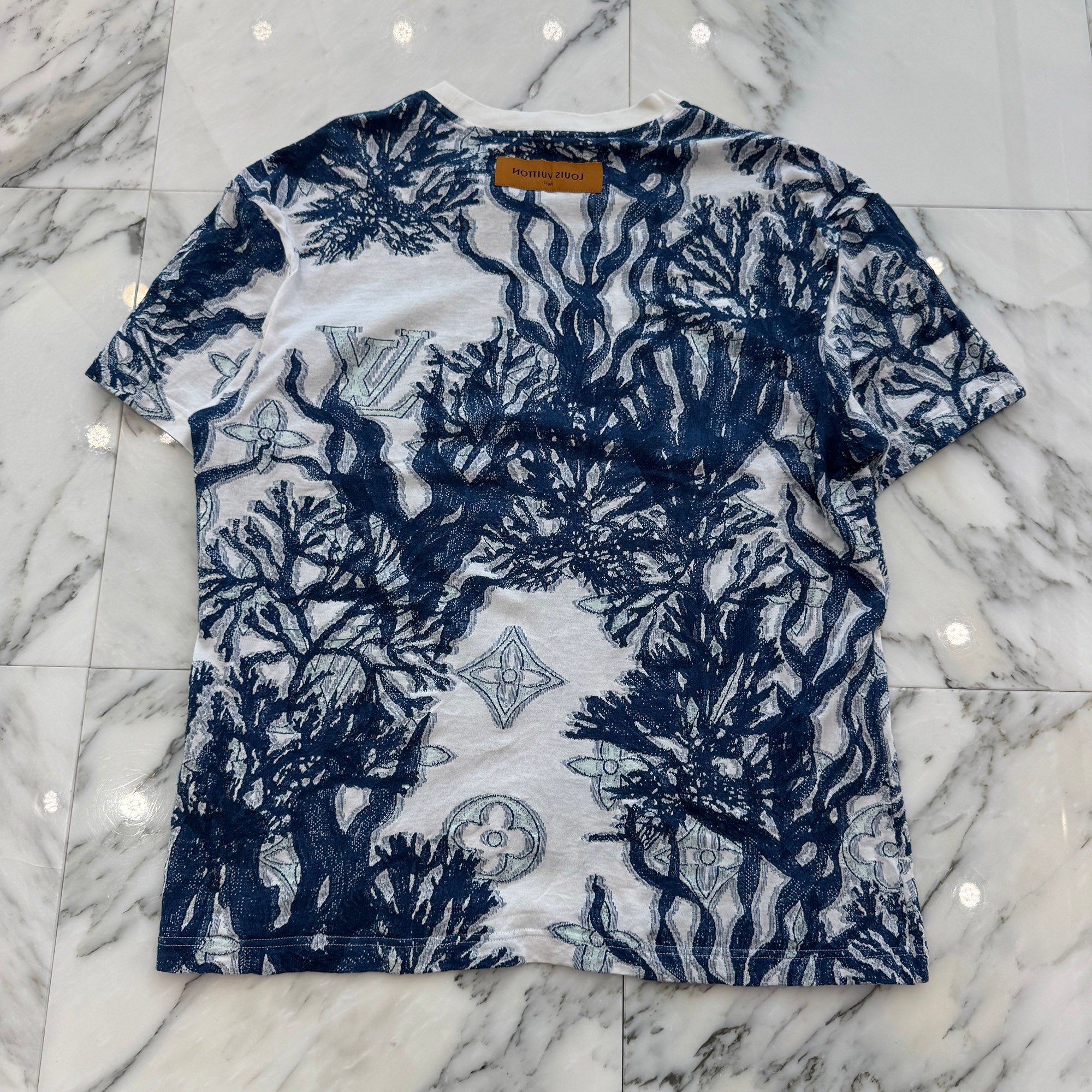 LOUIS VUITTON 2023AW Monogram Graphic Tee HPY30W Size L ルイヴィトン モノグラムグラフィックTシャツ サイズL