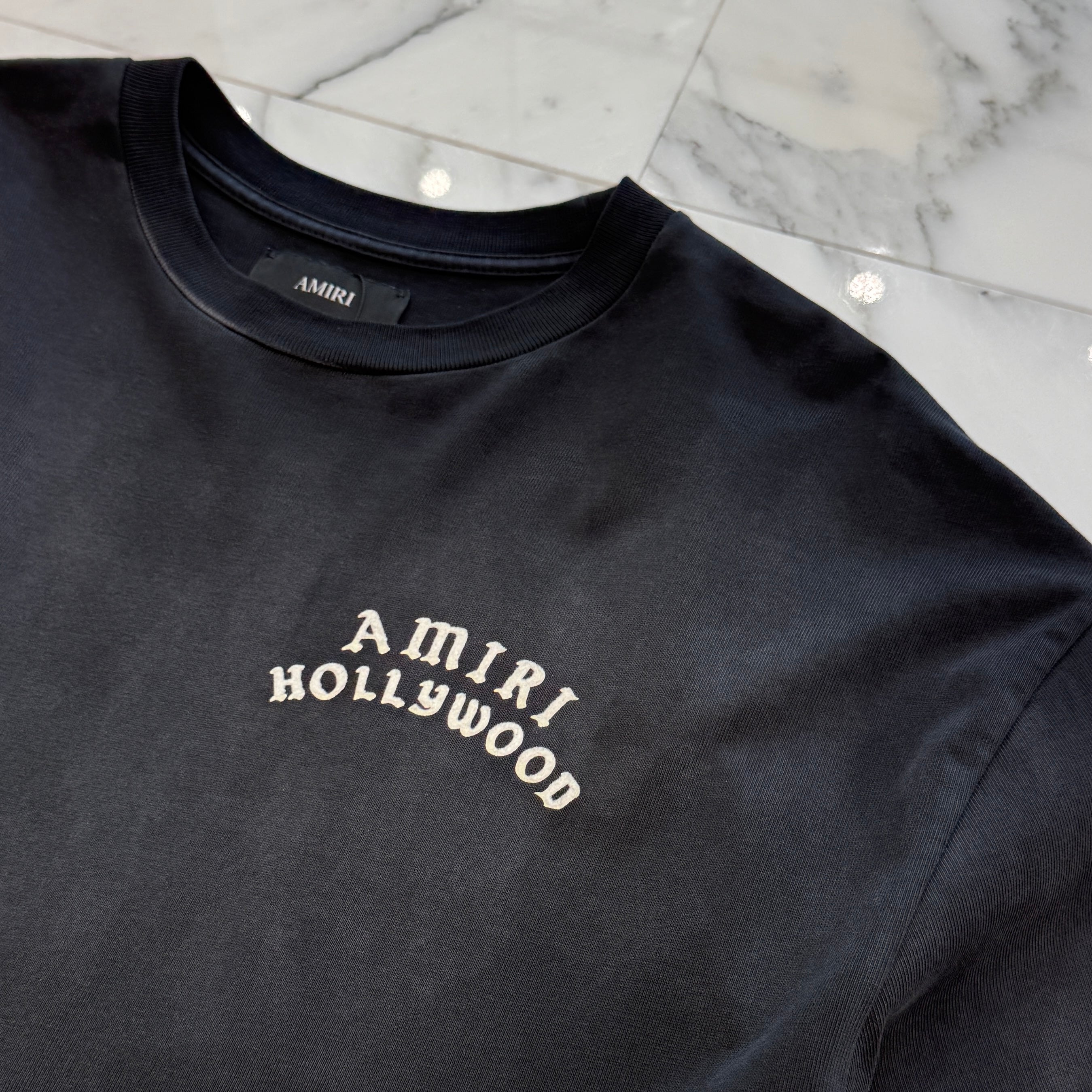 AMIRI 2026SS "AMIRI HOLLYWOOD" Print Oversize Tee AMJYTE1204 Size L アミリ "アミリハリウッド" プリント オーバーサイズTシャツ サイズL