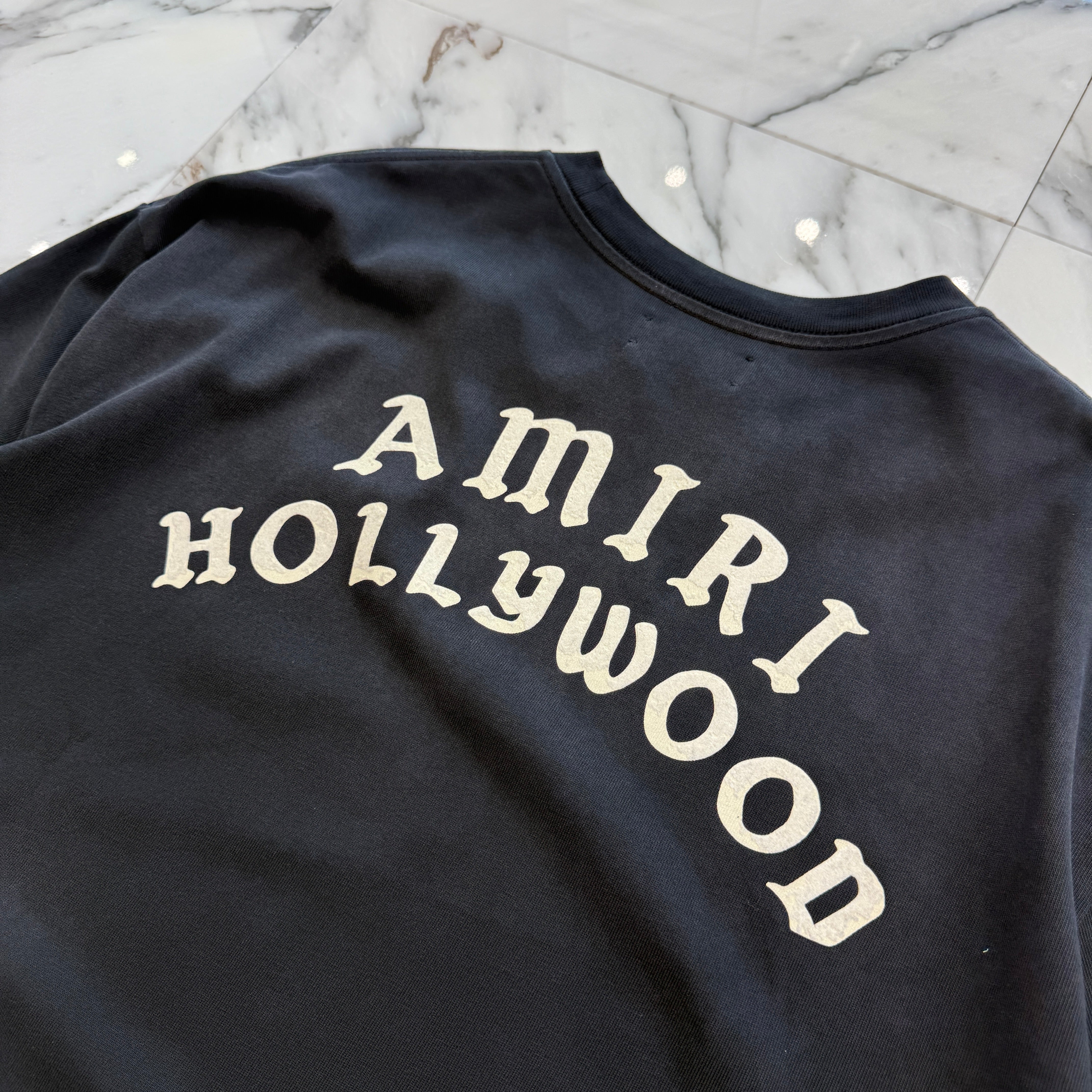 AMIRI 2026SS "AMIRI HOLLYWOOD" Print Oversize Tee AMJYTE1204 Size L アミリ "アミリハリウッド" プリント オーバーサイズTシャツ サイズL