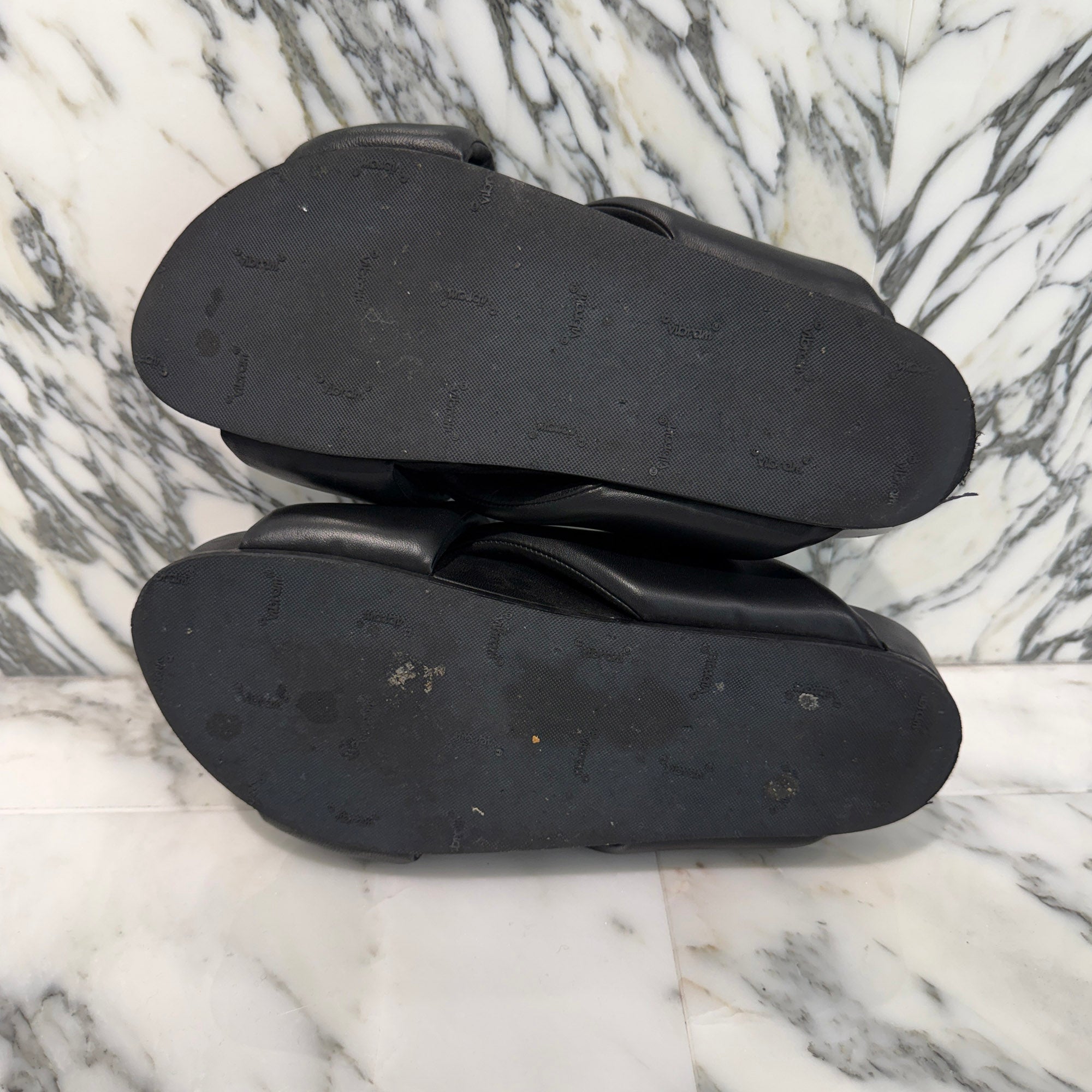JIL SANDER Padded Leather Cross Strap Sandals J15WP0043 ジルサンダー パデッドレザー クロスストラップ サンダル