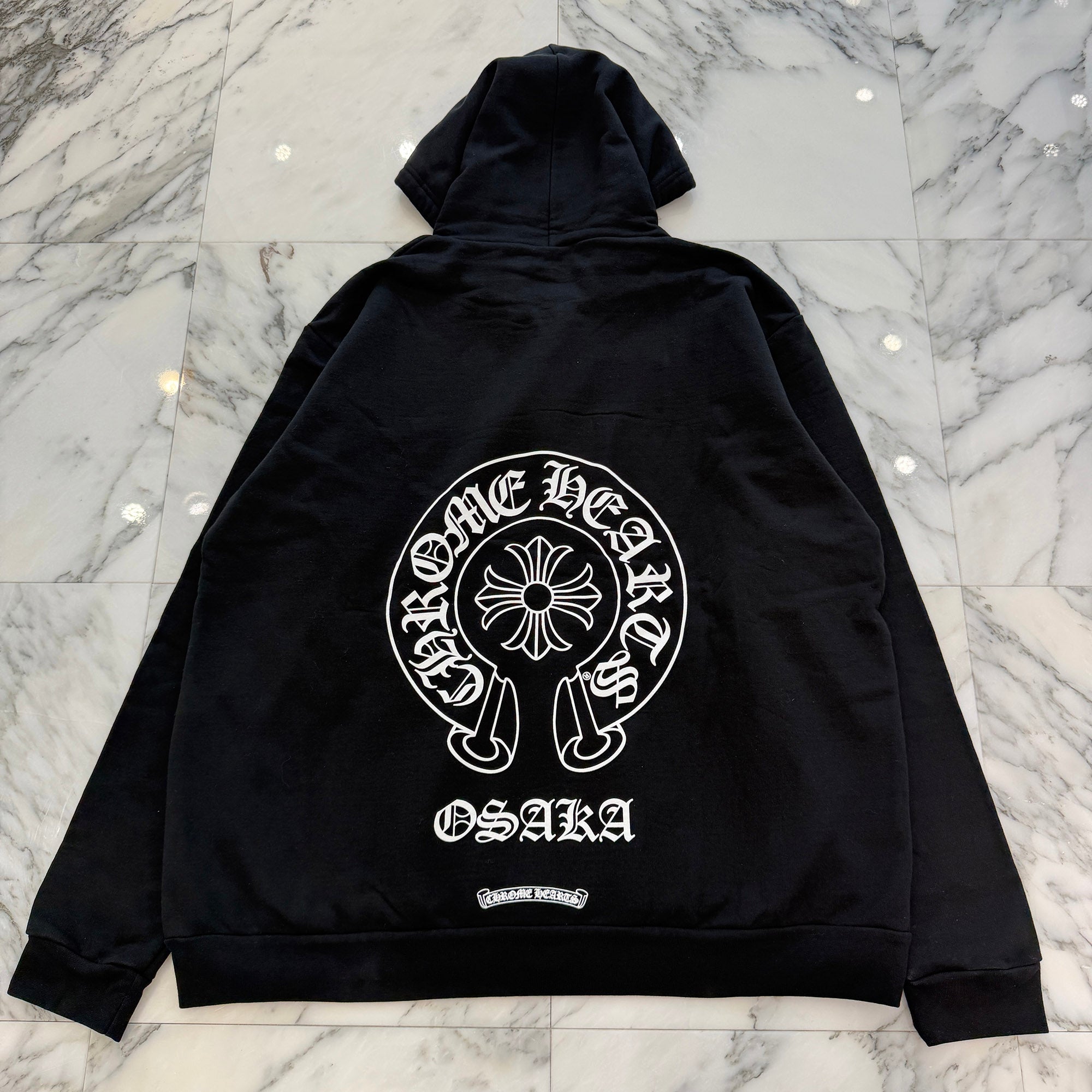 CHROME HEARTS OSAKA Limited Horseshoe Zip Up Hoodie Size XL クロムハーツ 大阪限定 ホースシュー ジップアップ フーディ サイズXL