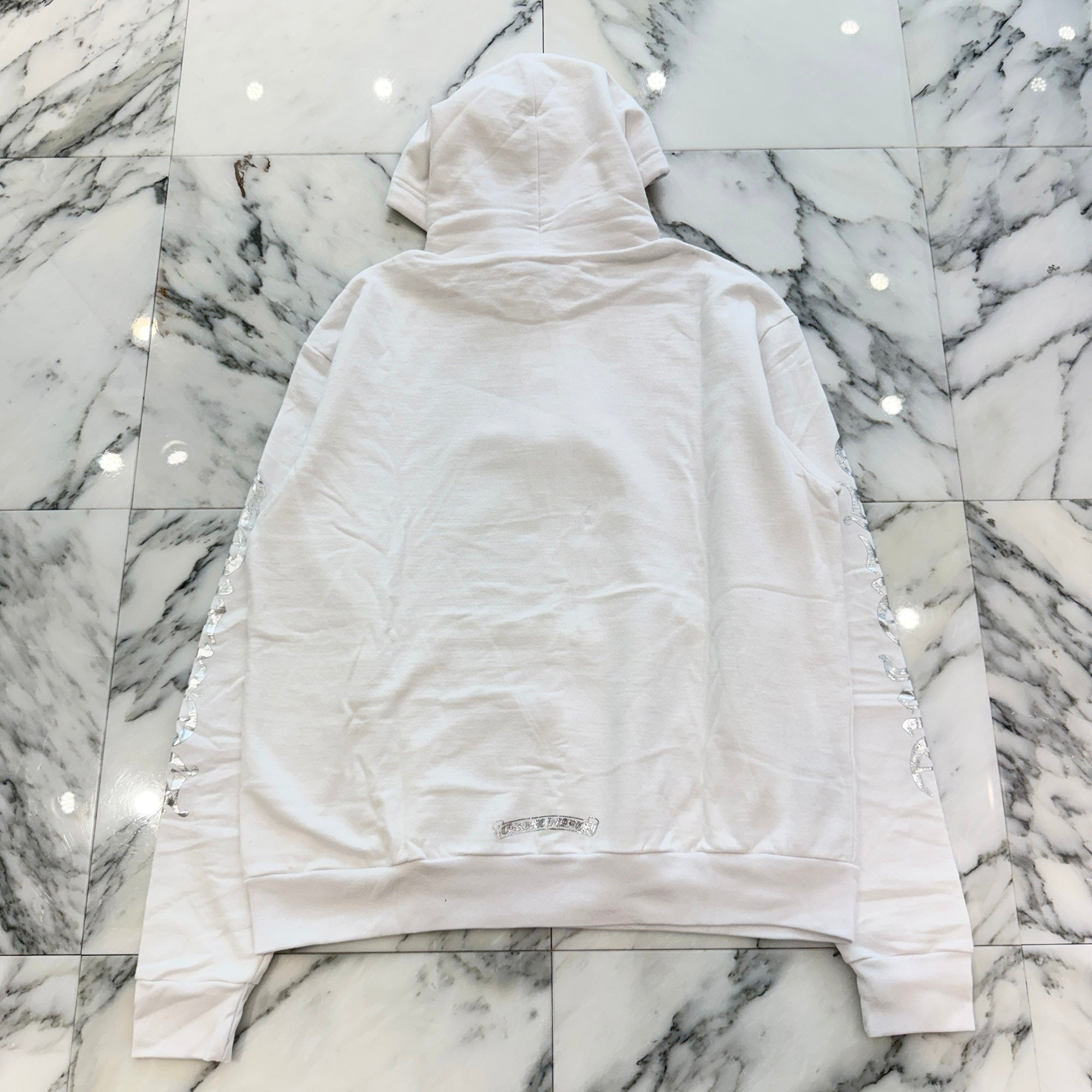 CHROME HEARTS ONLINE Limited Vertical Logo Pullover Hoodie Size XS クロムハーツ オンライン限定 バーティカルロゴ プルオーバーフーディー サイズXS