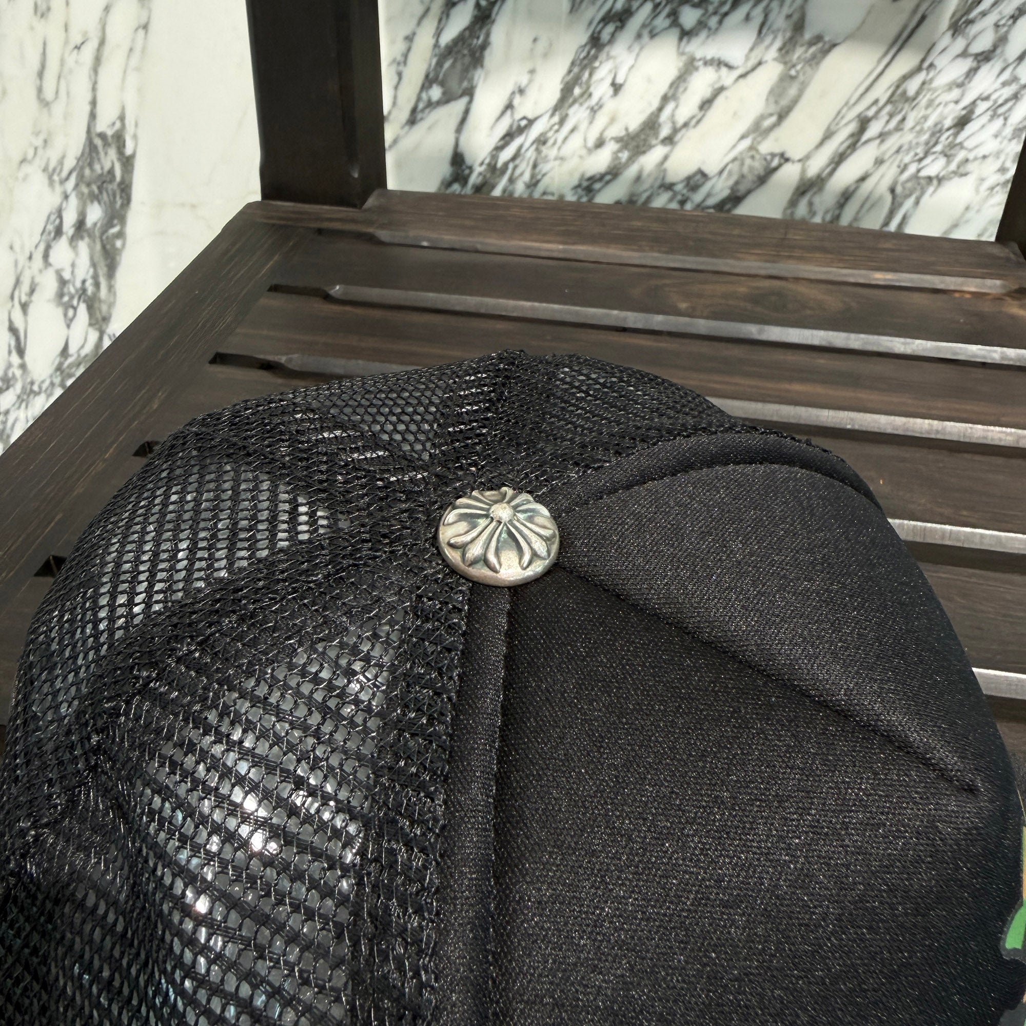 CHROME HEARTS Camouflage Triple Cross Print Trucker Cap ONE SIZE（53-60）クロムハーツ カモフラージュ トリプルクロス プリント トラッカーキャップ ONE SIZE（53-60）