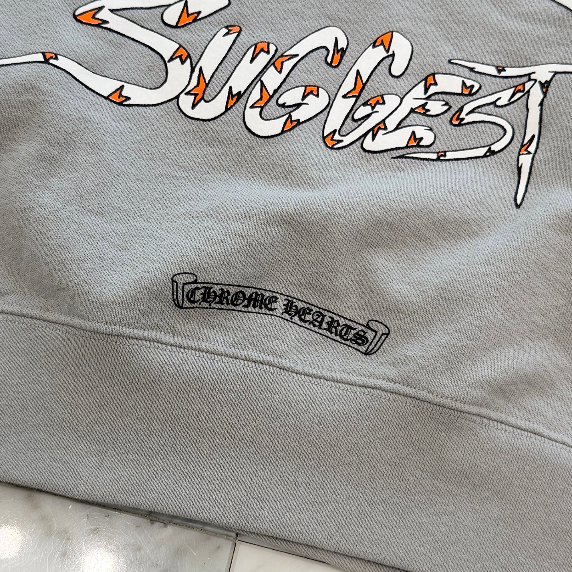 CHROME HEARTS × MATTY BOY "SUGGEST" Sweat Shirt Size M クロムハーツ×マッティボーイ SUGGEST スウェットシャツ サイズM