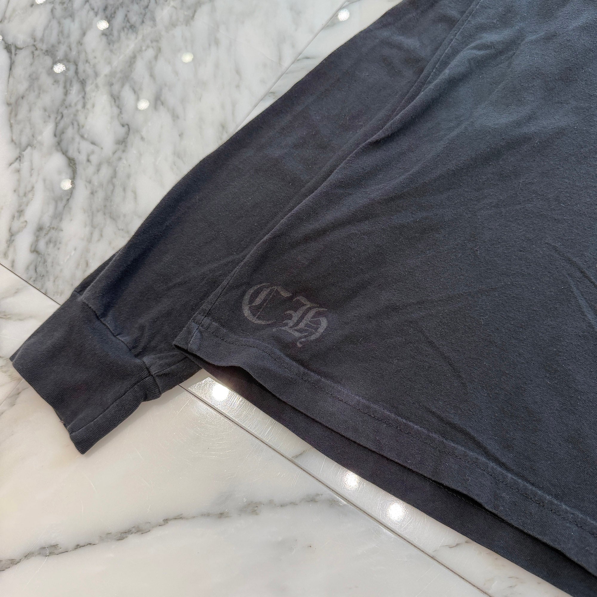 CHROME HEARTS MLTCOL CEM CRS Long Sleeve Tee Size L クロムハーツ マルチカラー セメタリークロス ロングスリーブTシャツ サイズL