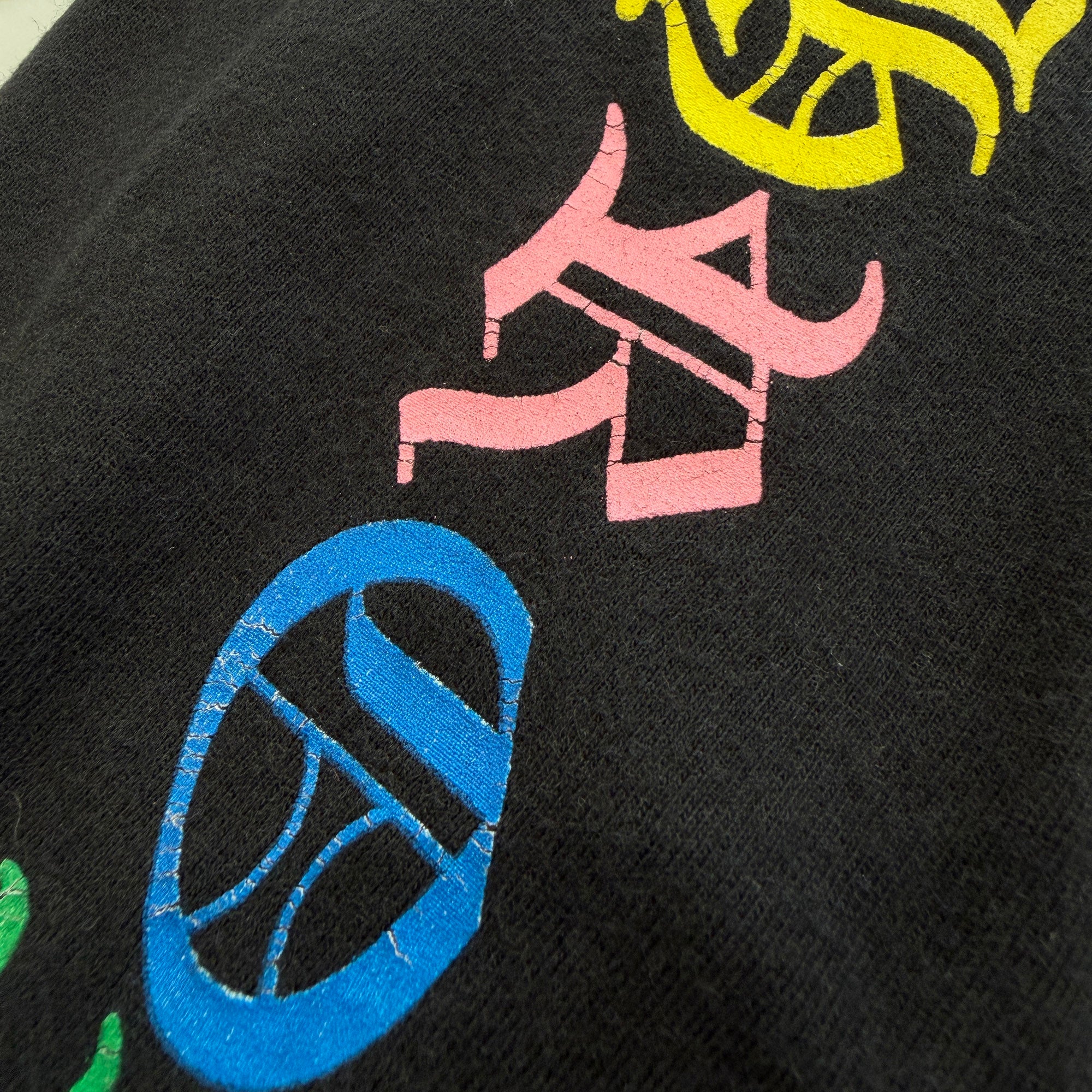 CHROME HEARTS MLTCOL CEM CRS Long Sleeve Tee Size L クロムハーツ マルチカラー セメタリークロス ロングスリーブTシャツ サイズL