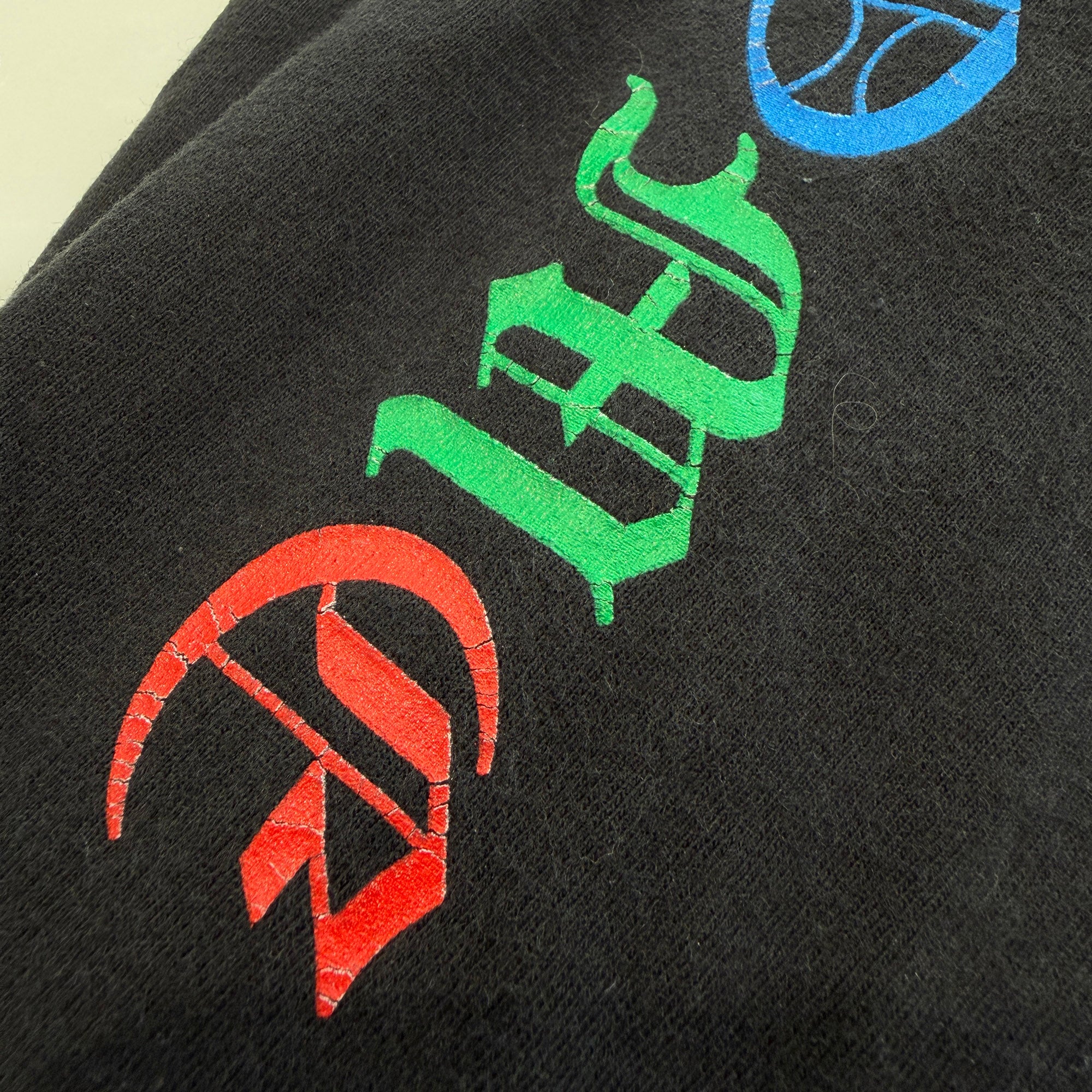 CHROME HEARTS MLTCOL CEM CRS Long Sleeve Tee Size L クロムハーツ マルチカラー セメタリークロス ロングスリーブTシャツ サイズL