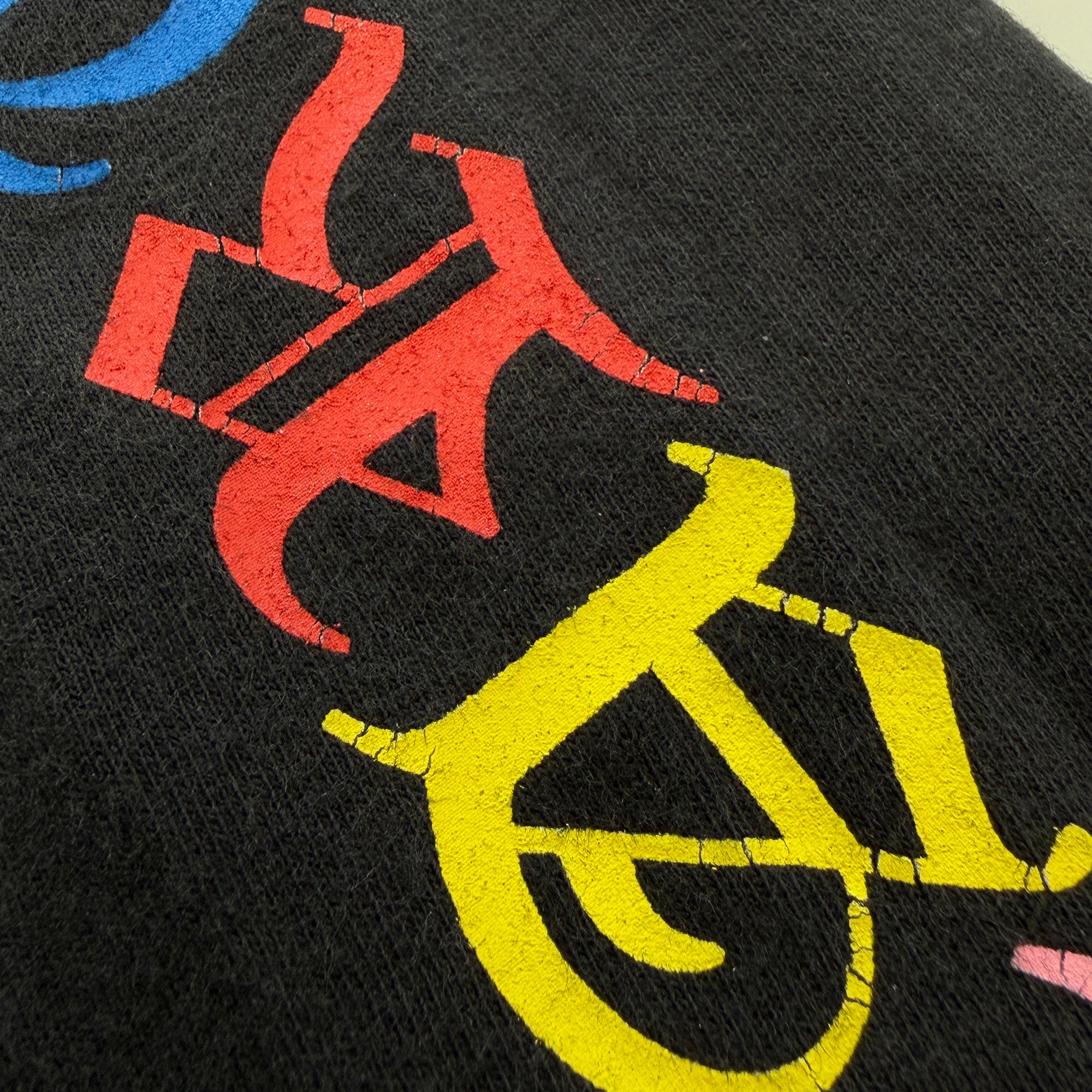 CHROME HEARTS MLTCOL CEM CRS Long Sleeve Tee Size L クロムハーツ マルチカラー セメタリークロス ロングスリーブTシャツ サイズL